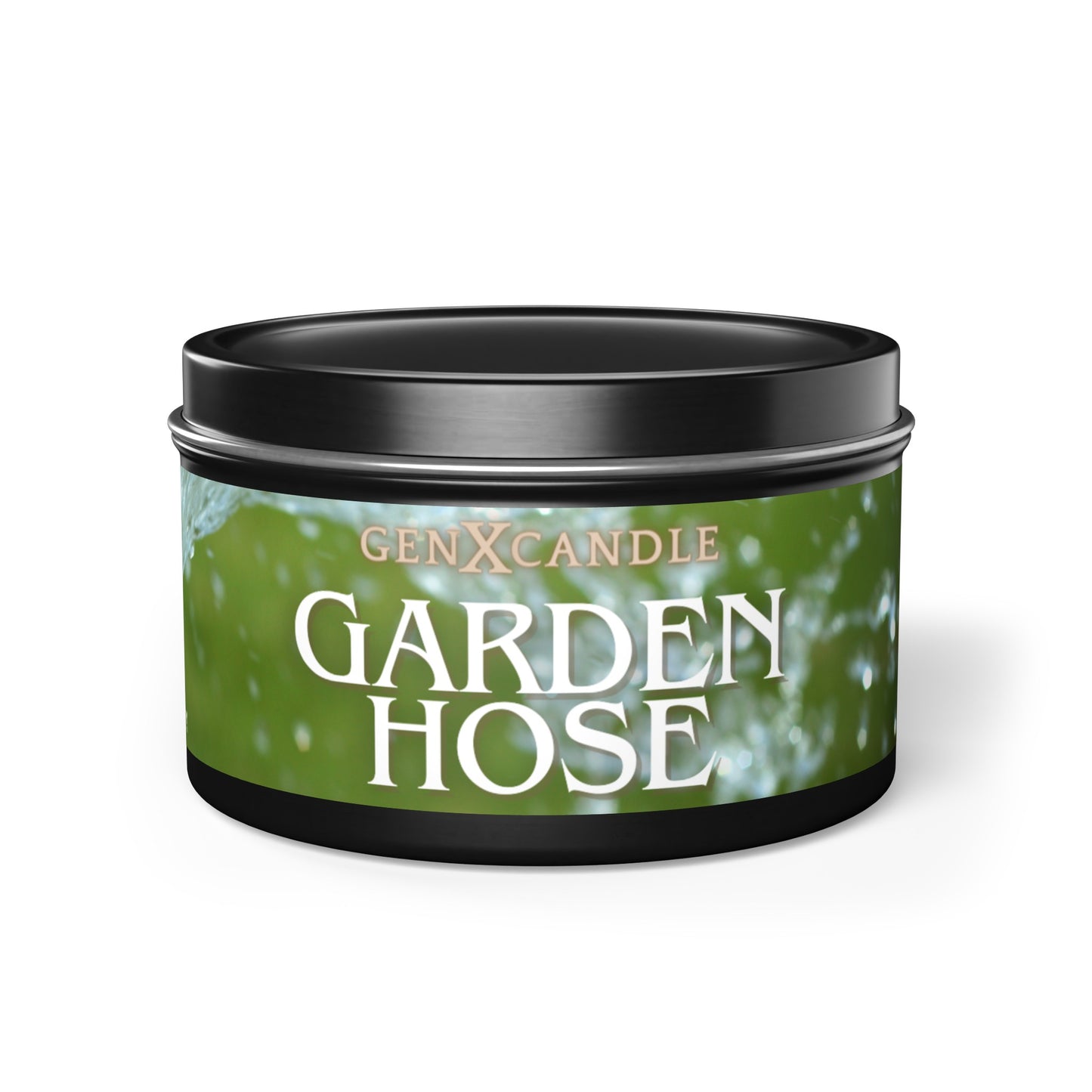 Garden Hose Scent - Tin Candles