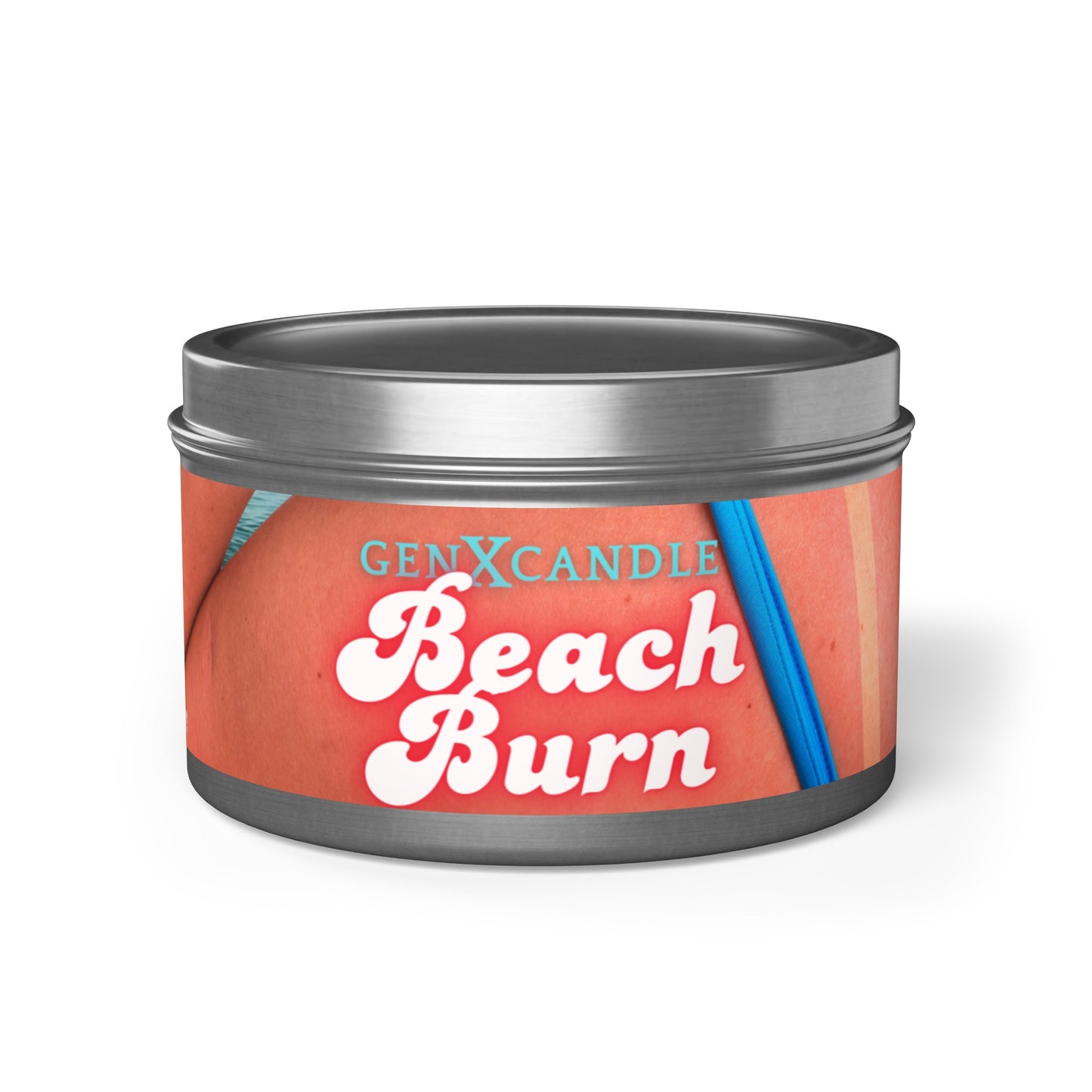 Beach Burn Scent - Tin Candles