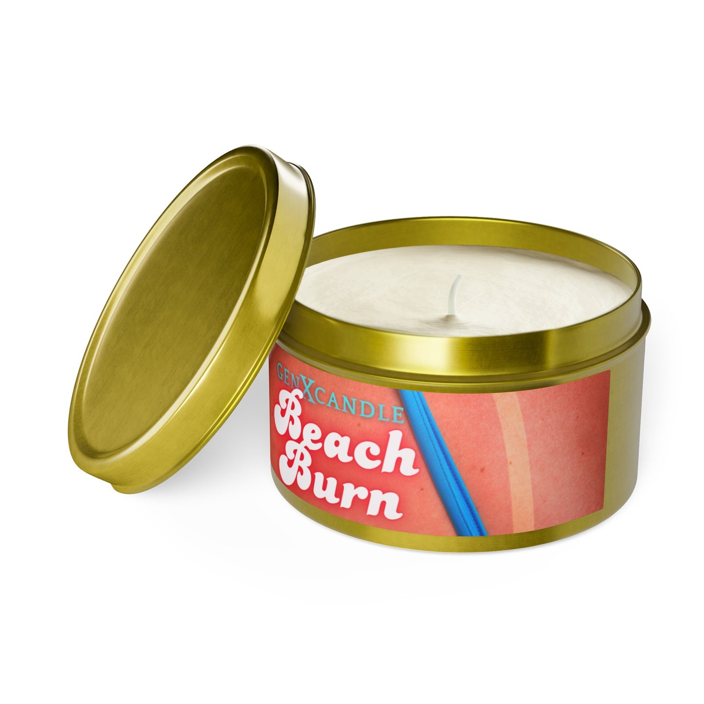 Beach Burn Scent - Tin Candles