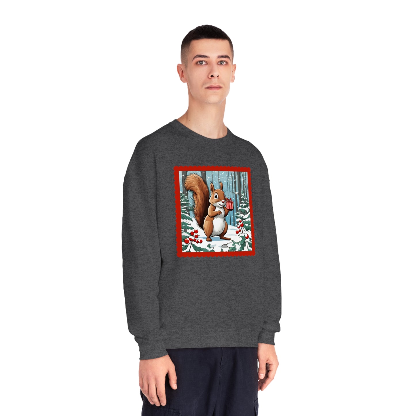 Squirrel Parcel Unisex NuBlend® Crewneck Sweatshirt