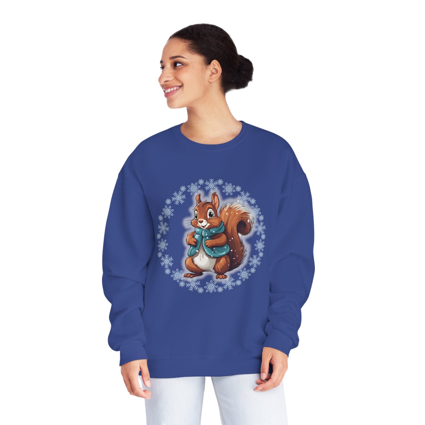 Nutty Squirrel Unisex NuBlend® Crewneck Sweatshirt