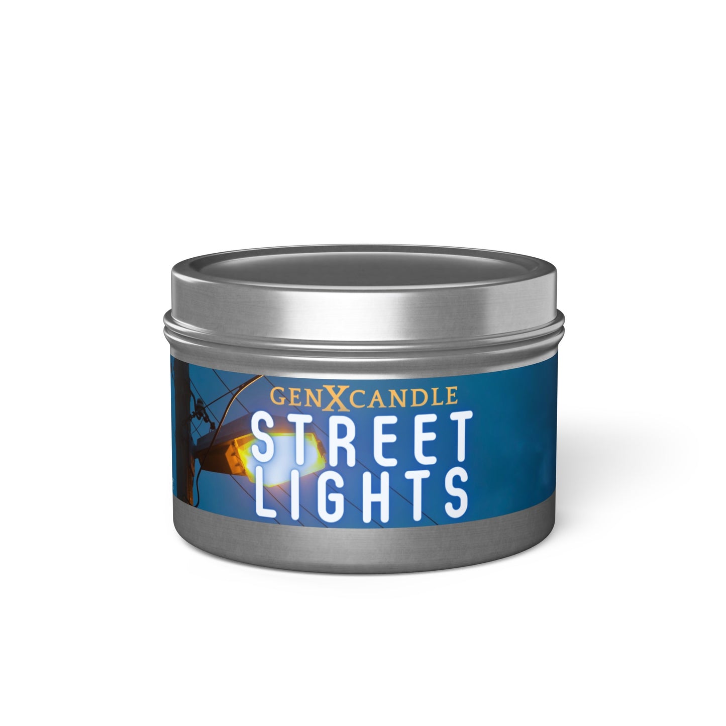 Street Lights Scent - Tin Candles