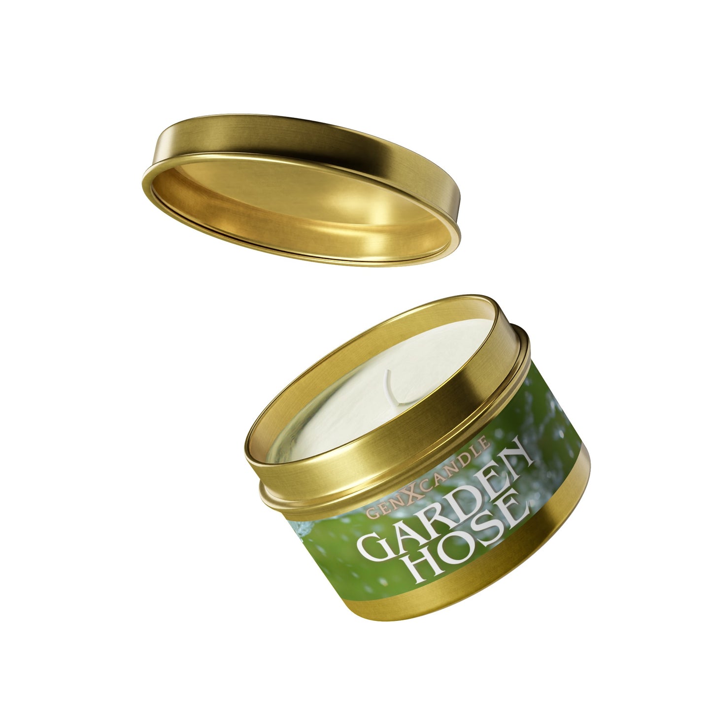 Garden Hose Scent - Tin Candles
