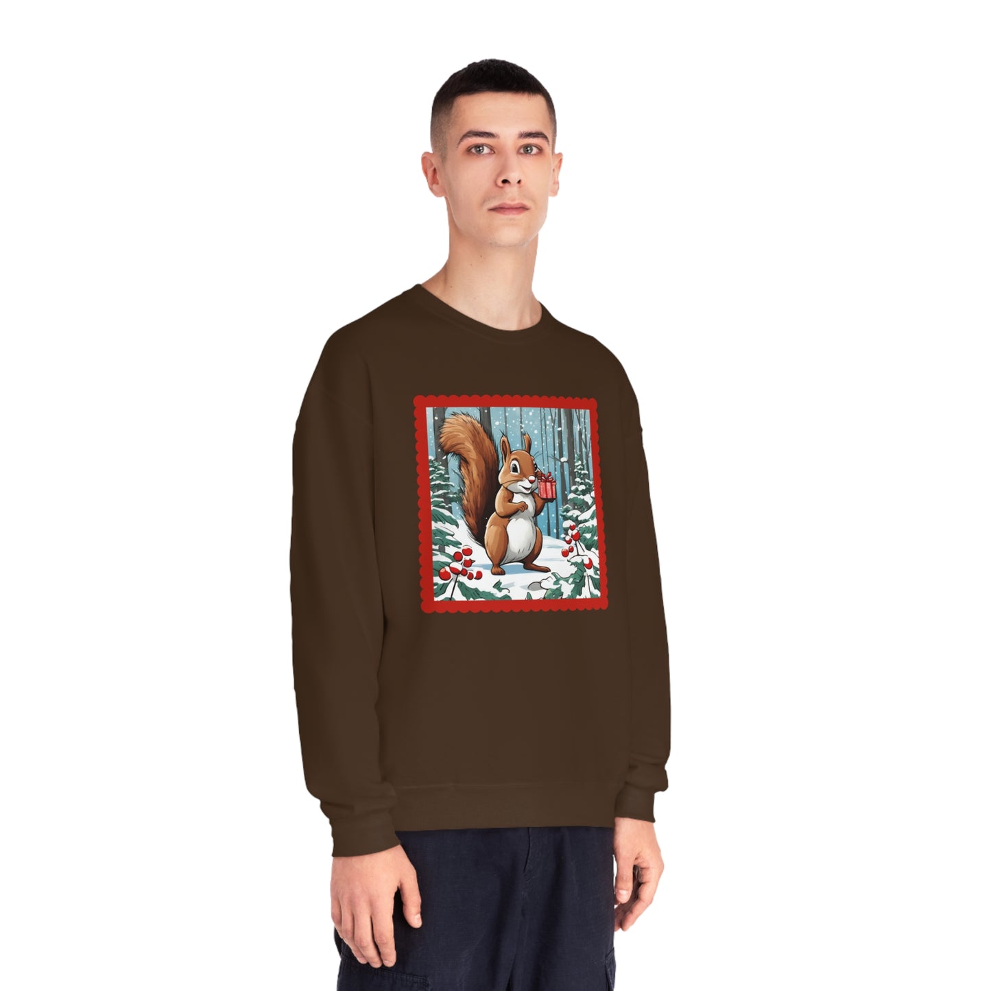Squirrel Parcel Unisex NuBlend® Crewneck Sweatshirt