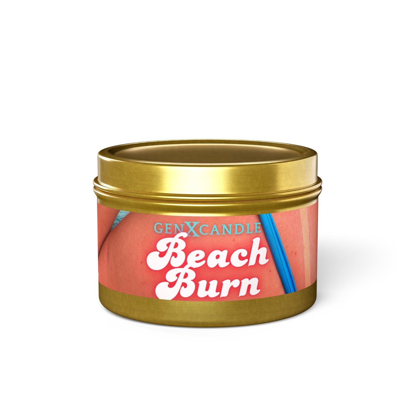Beach Burn Scent - Tin Candles