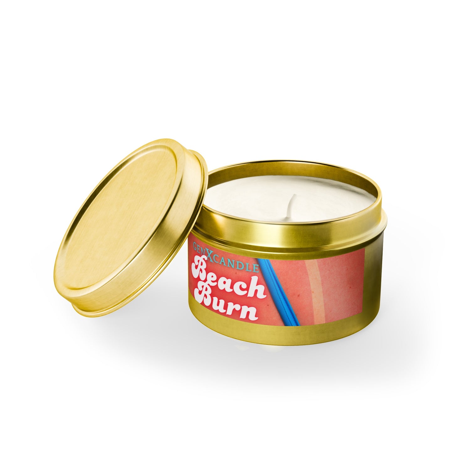Beach Burn Scent - Tin Candles