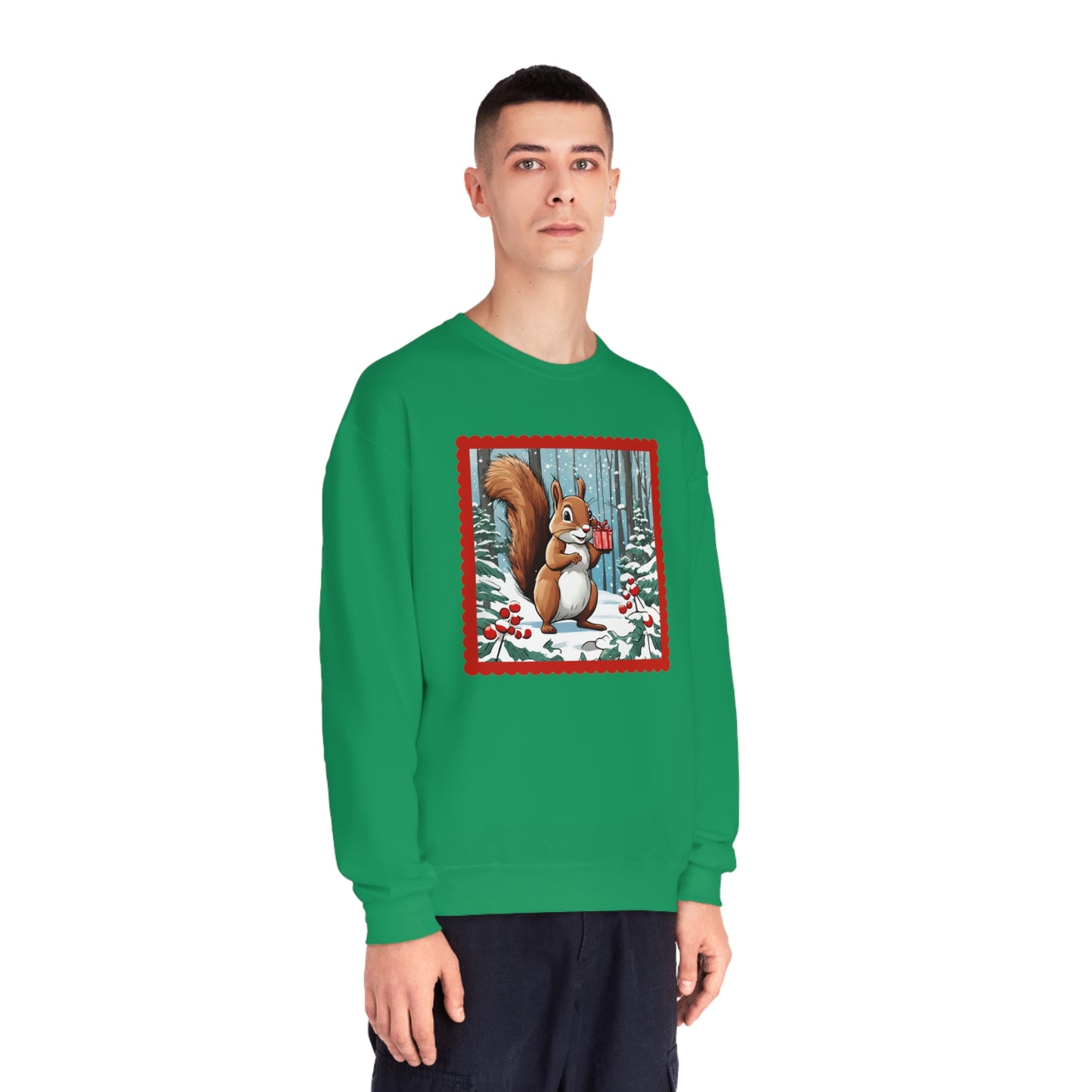Squirrel Parcel Unisex NuBlend® Crewneck Sweatshirt