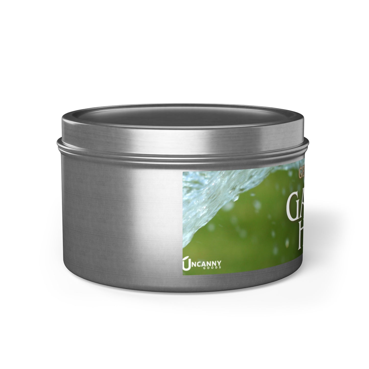 Garden Hose Scent - Tin Candles