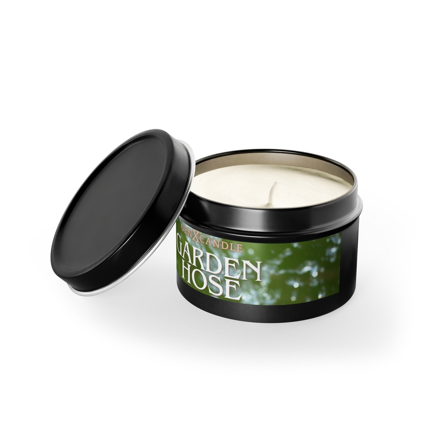 Garden Hose Scent - Tin Candles