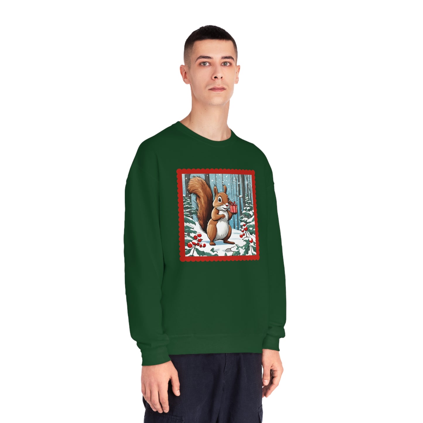 Squirrel Parcel Unisex NuBlend® Crewneck Sweatshirt