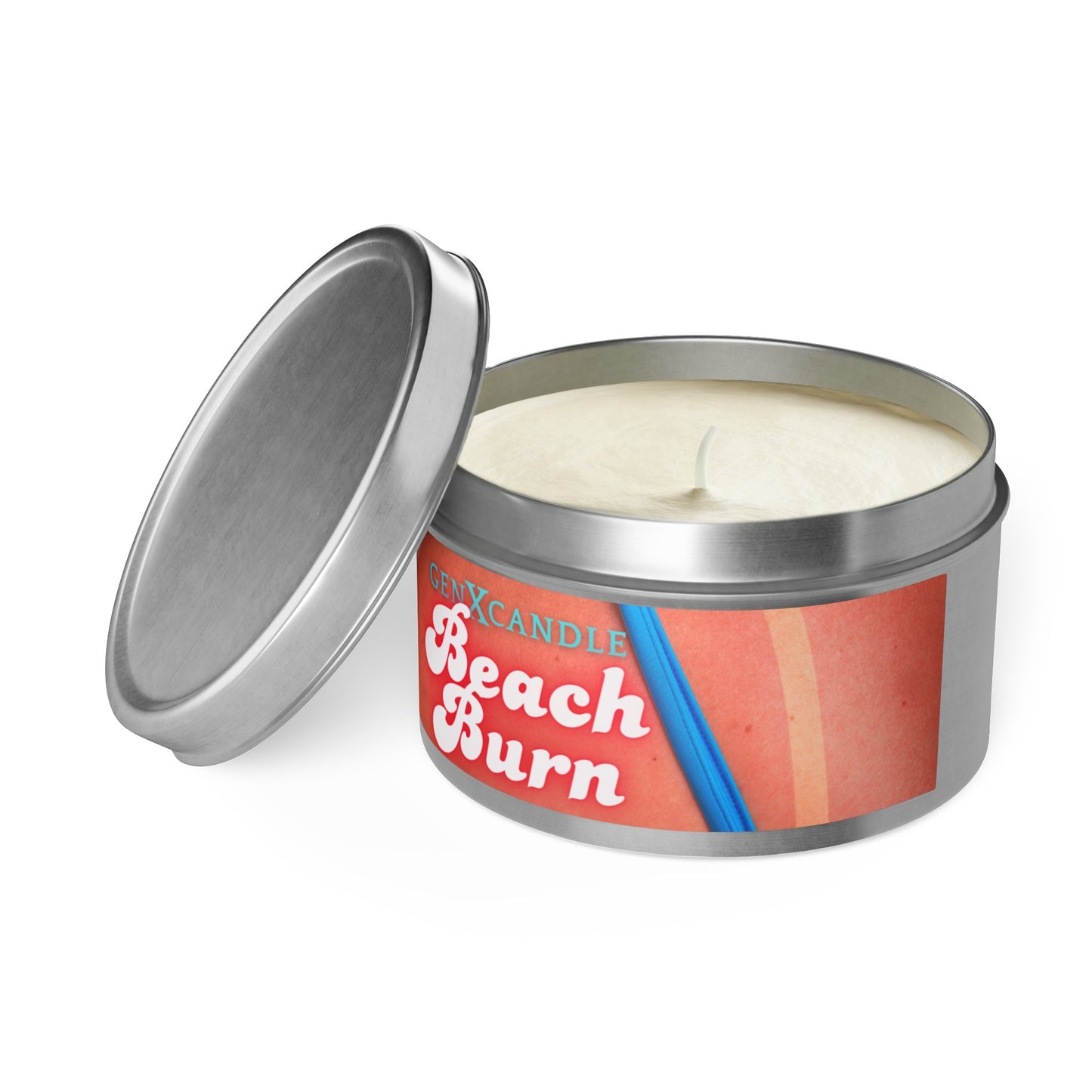 Beach Burn Scent - Tin Candles