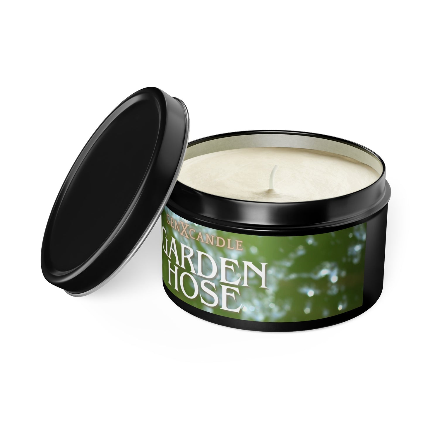 Garden Hose Scent - Tin Candles