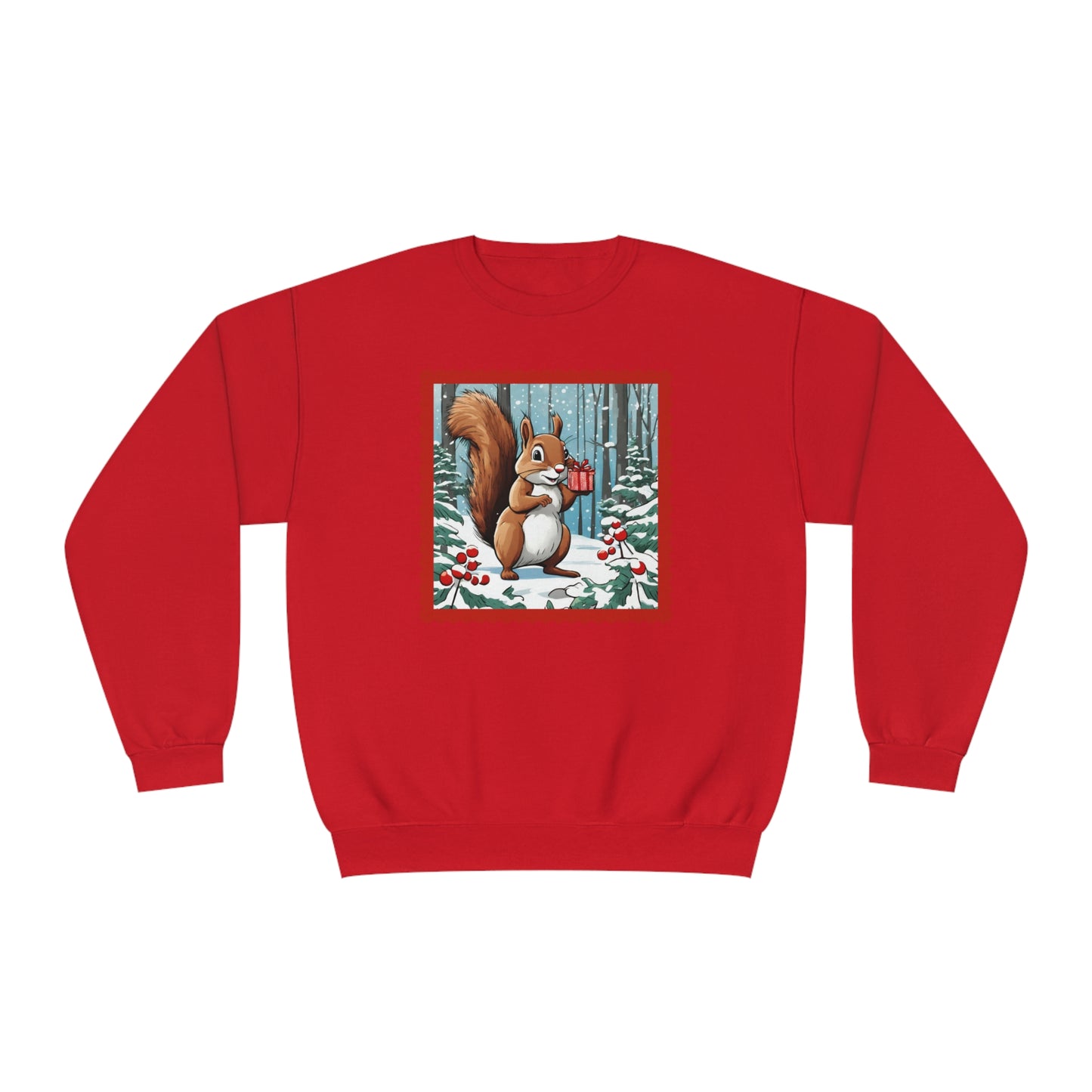 Squirrel Parcel Unisex NuBlend® Crewneck Sweatshirt