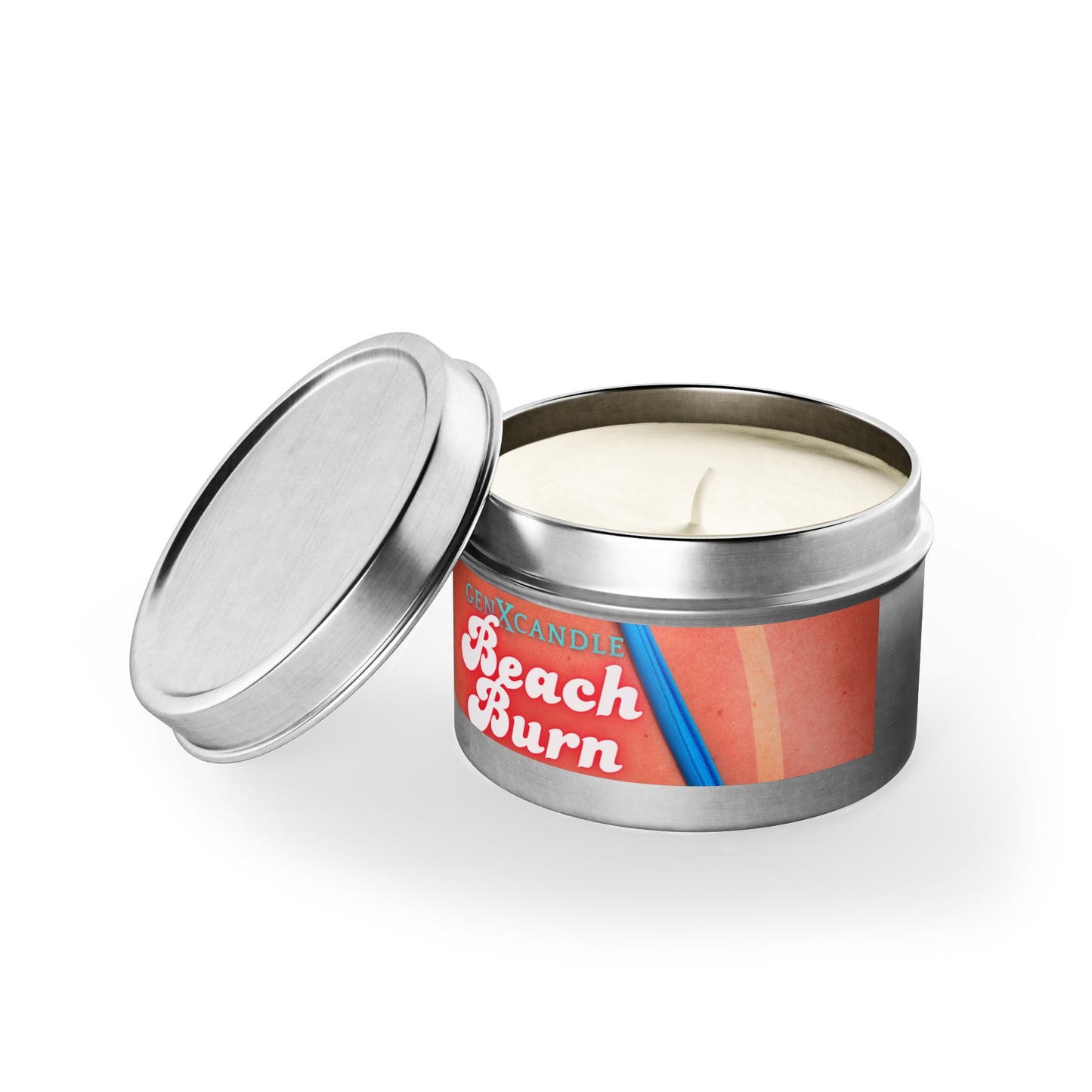Beach Burn Scent - Tin Candles