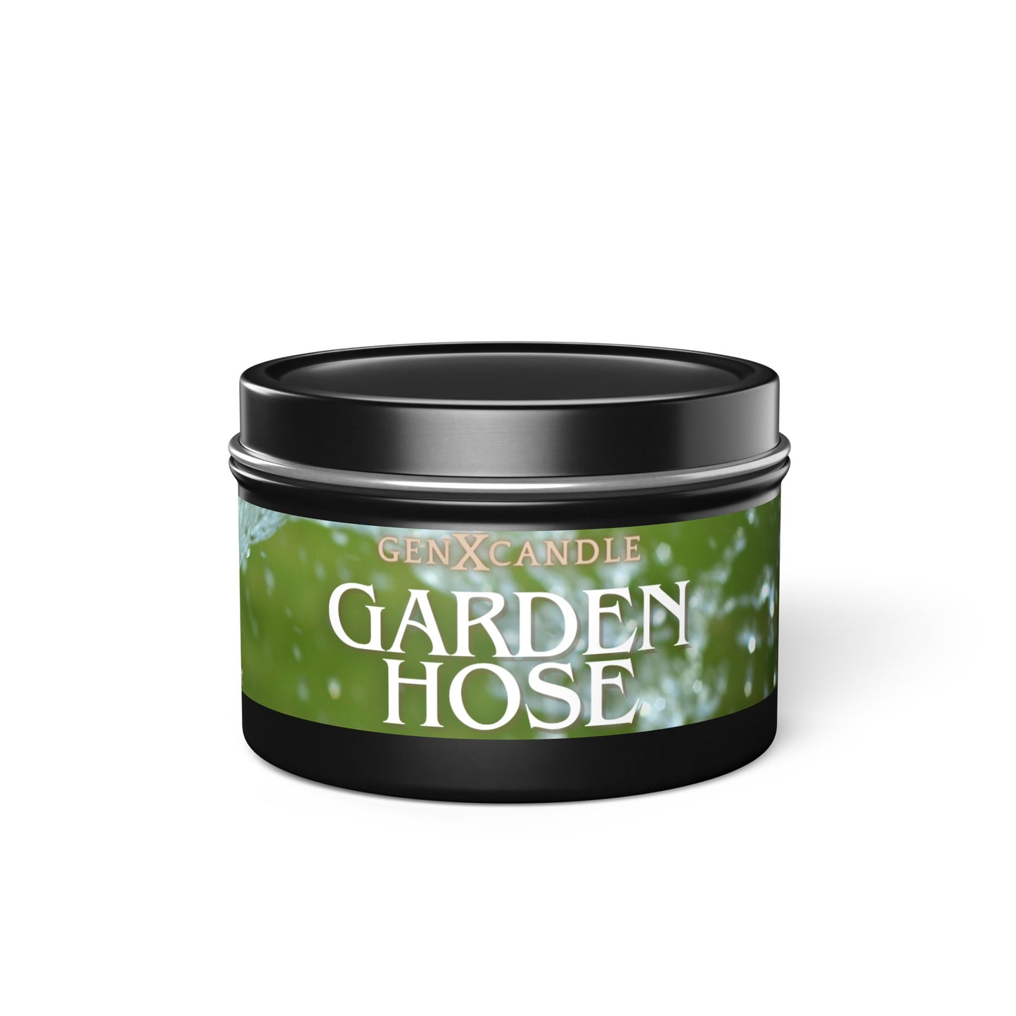 Garden Hose Scent - Tin Candles