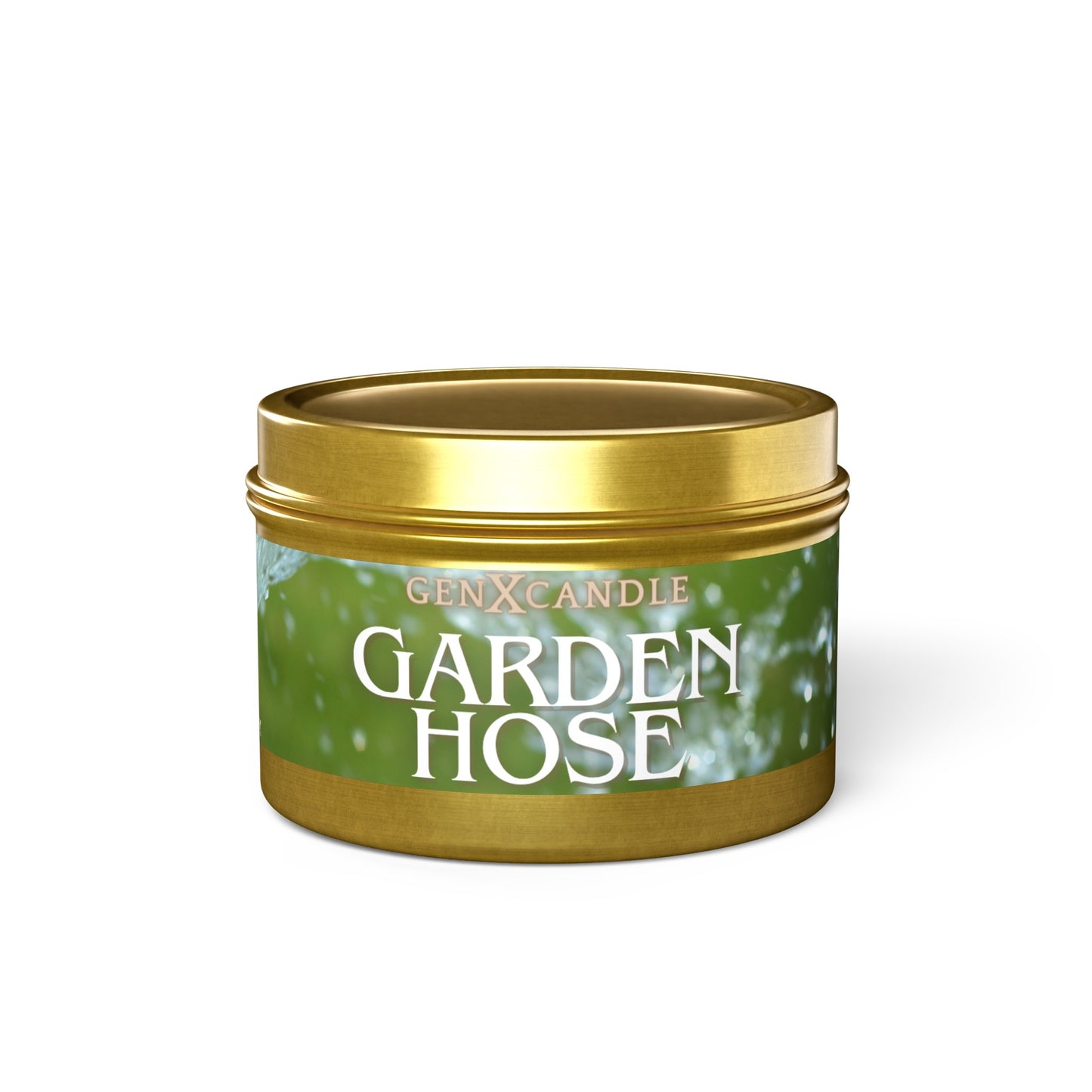 Garden Hose Scent - Tin Candles