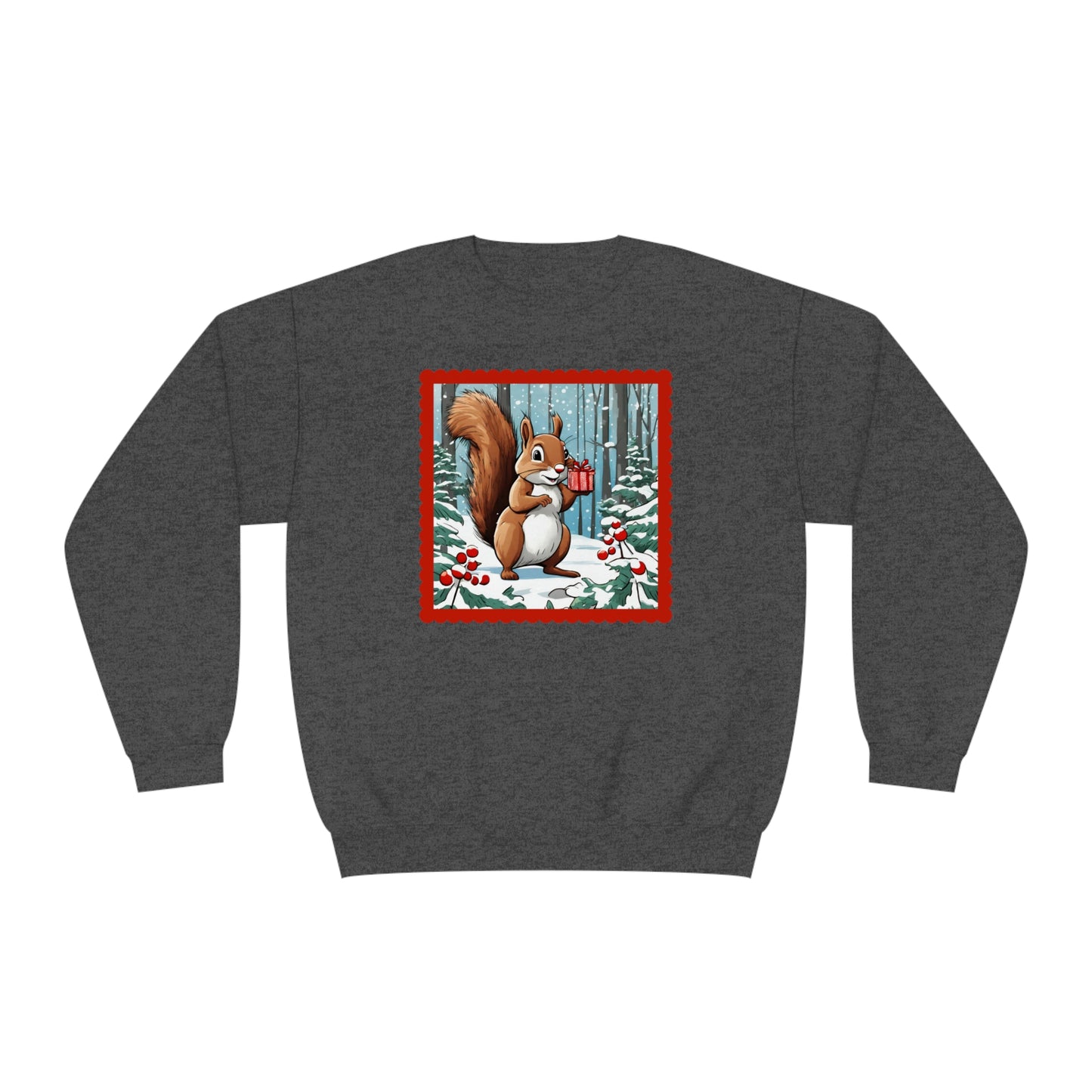Squirrel Parcel Unisex NuBlend® Crewneck Sweatshirt