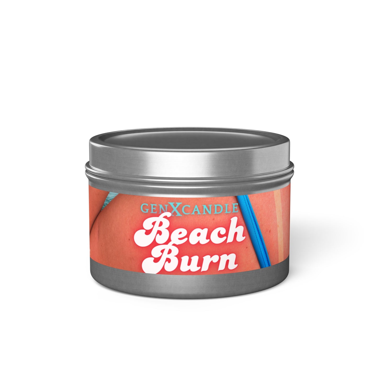 Beach Burn Scent - Tin Candles