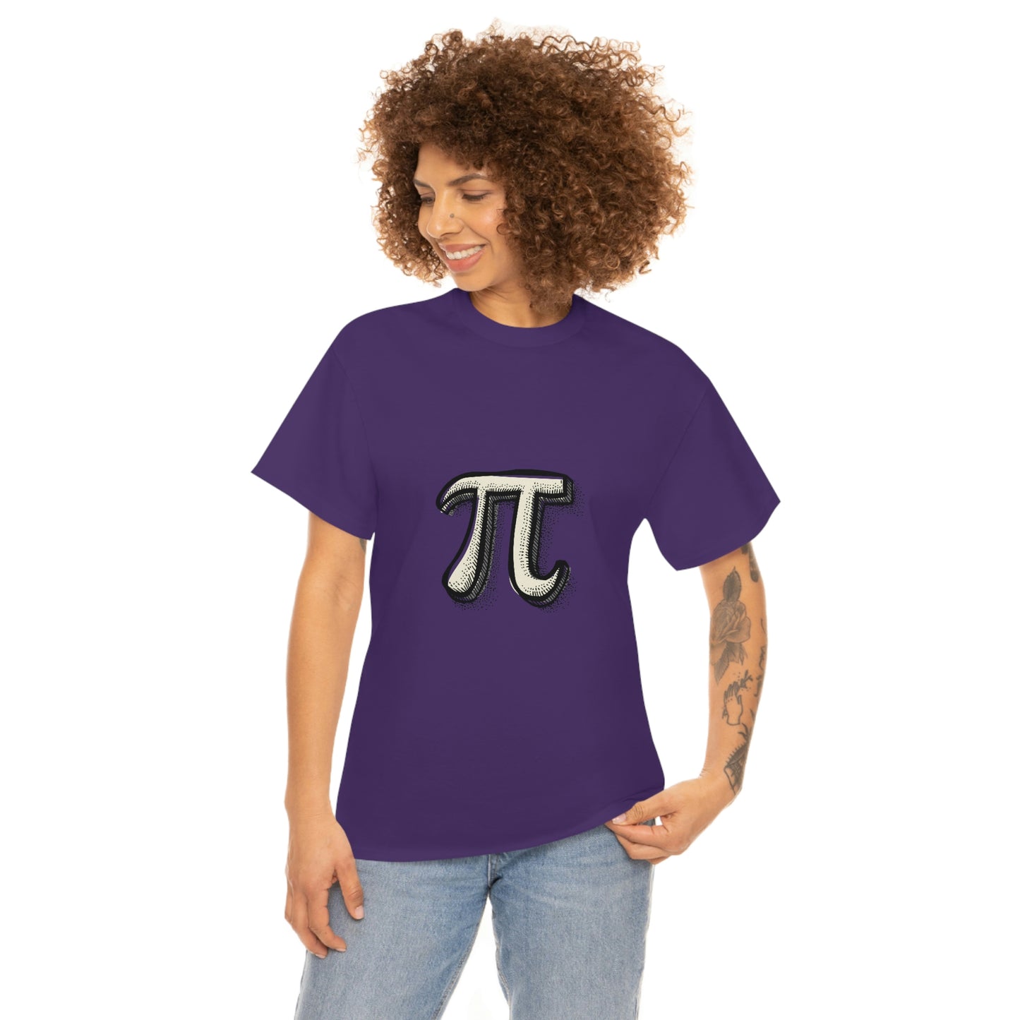 Sketchy Pi Unisex Cotton T-shirt