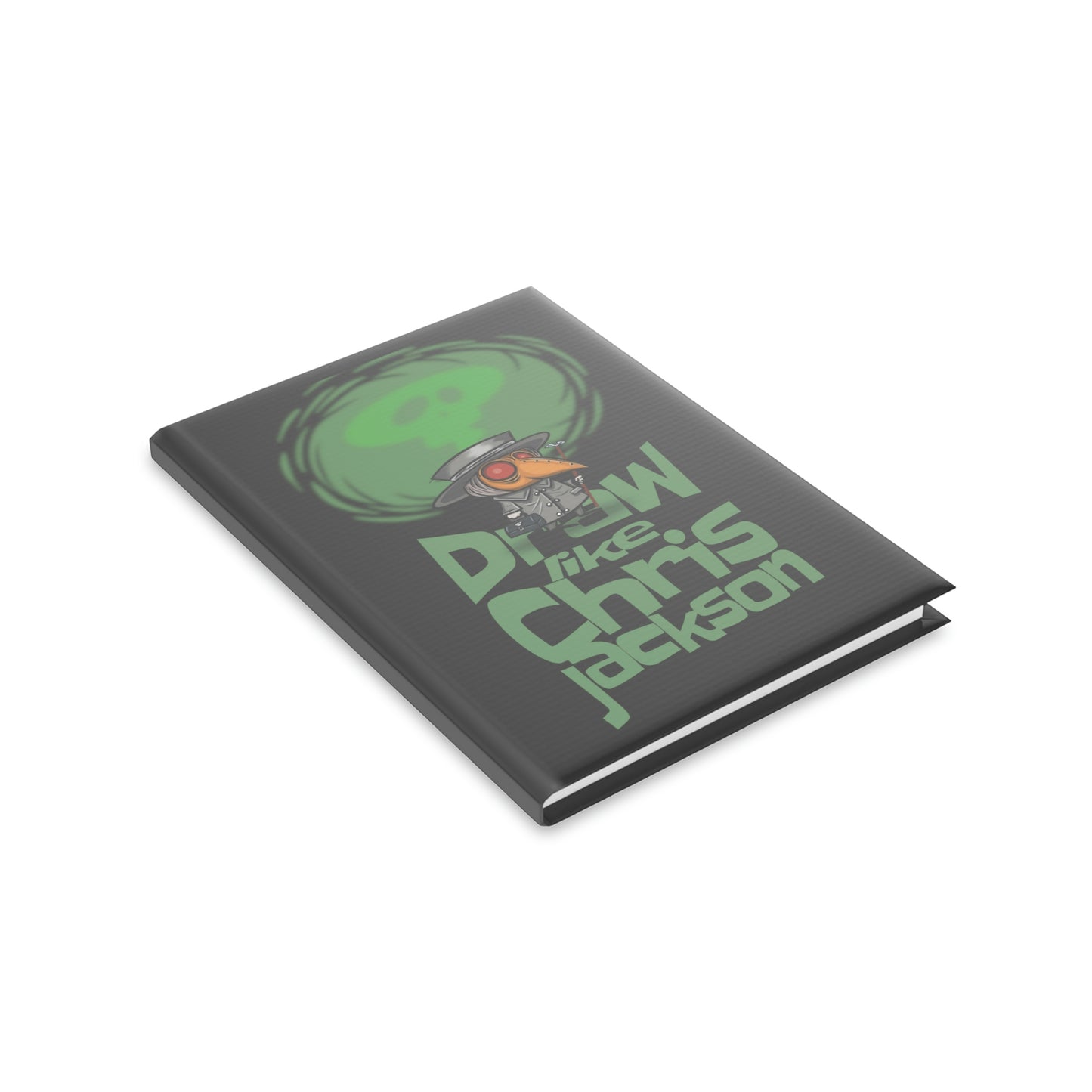 Draw Like Chris Jackson Hardcover Notebook with Puffy Covers