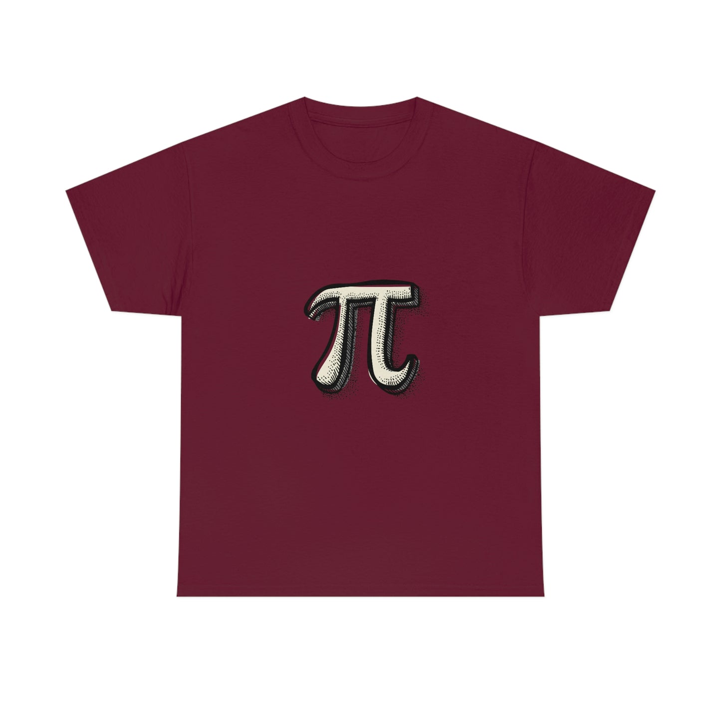 Sketchy Pi Unisex Cotton T-shirt