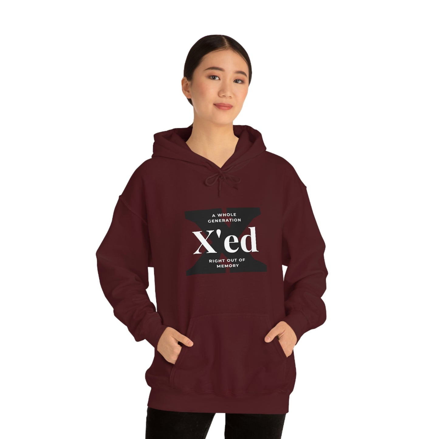 GenX X'ed Out Unisex Hooded Sweatshirt