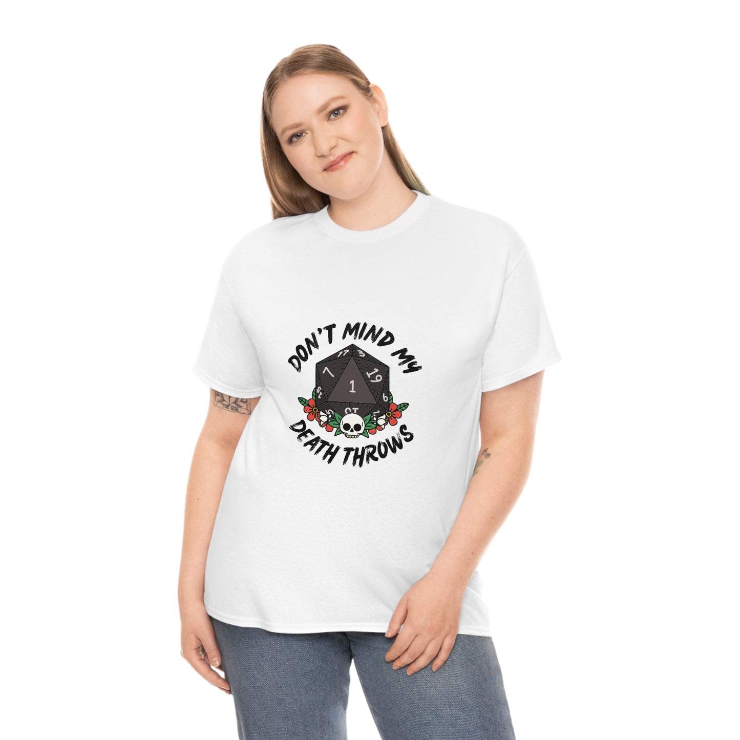 Death Throws Light Unisex Cotton T-shirt