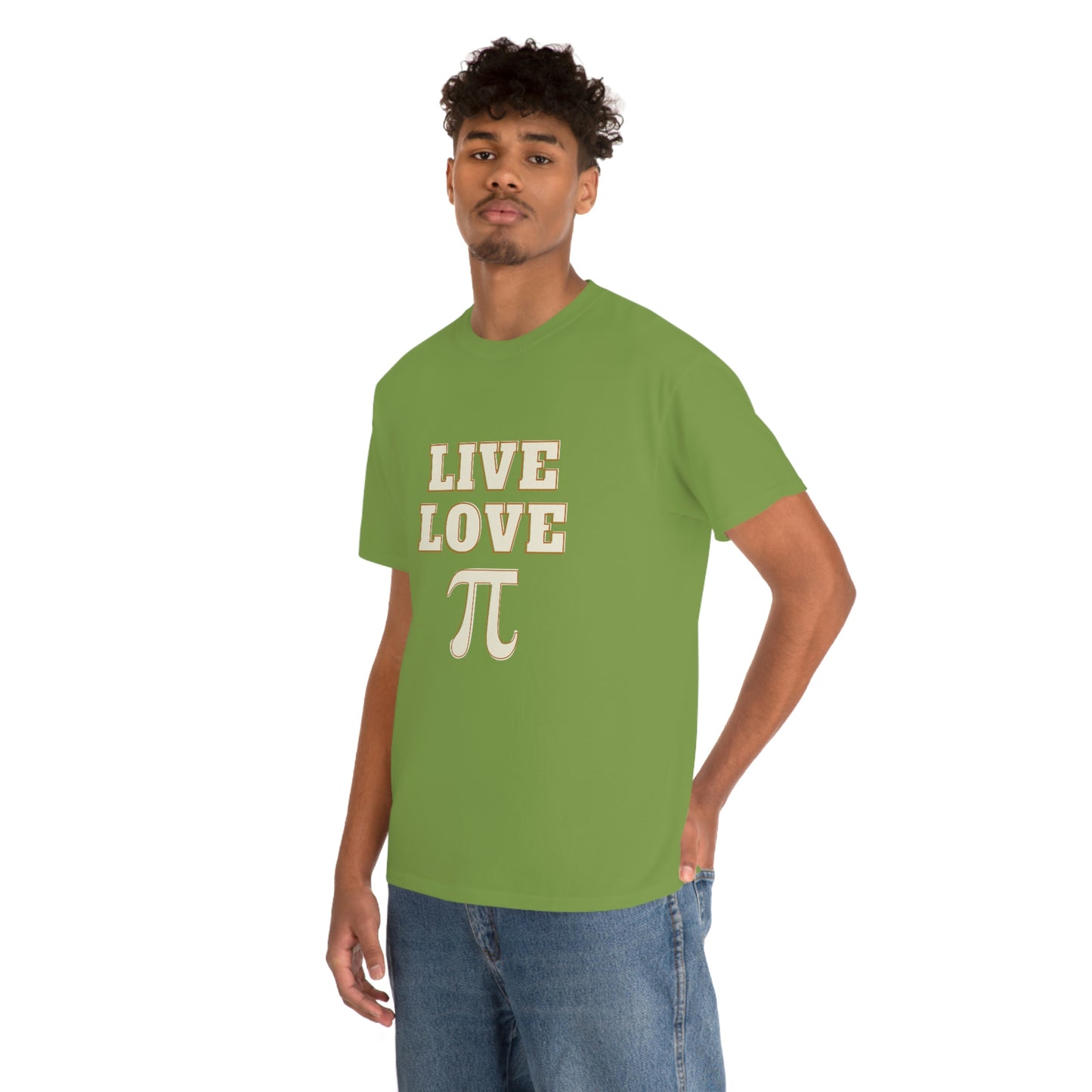 Live Love Pi Unisex Cotton T-shirt