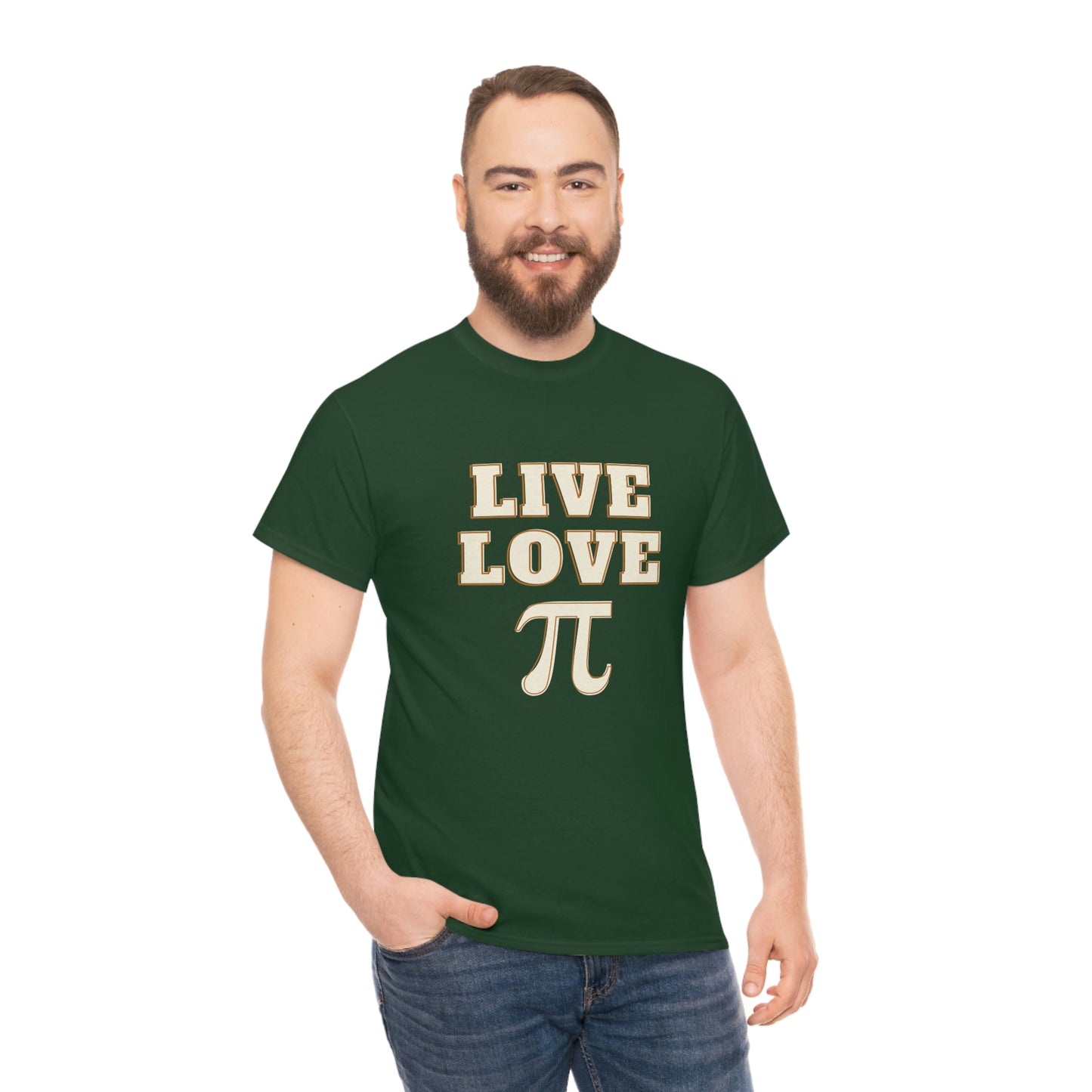 Live Love Pi Unisex Cotton T-shirt