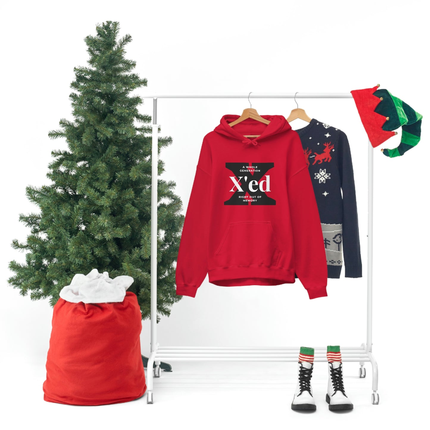 GenX X'ed Out Unisex Hooded Sweatshirt