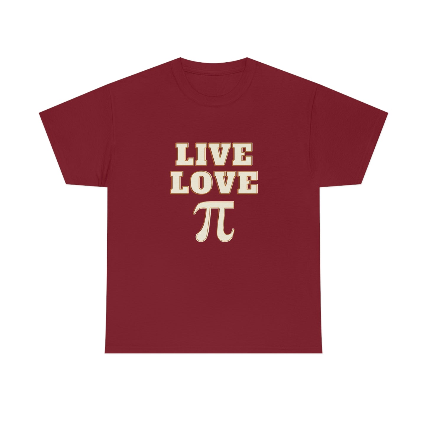 Live Love Pi Unisex Cotton T-shirt