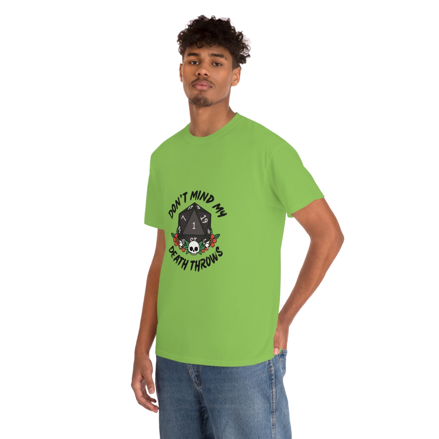 Death Throws Light Unisex Cotton T-shirt
