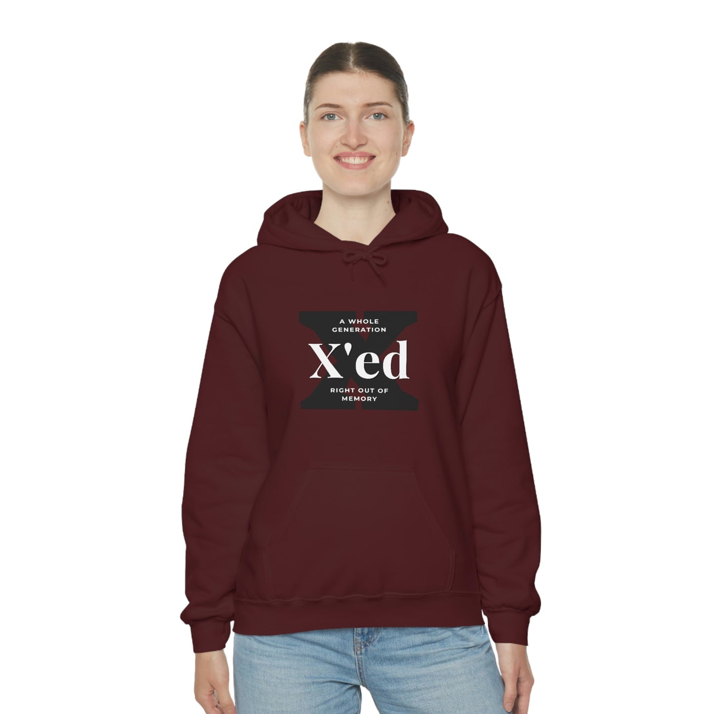 GenX X'ed Out Unisex Hooded Sweatshirt