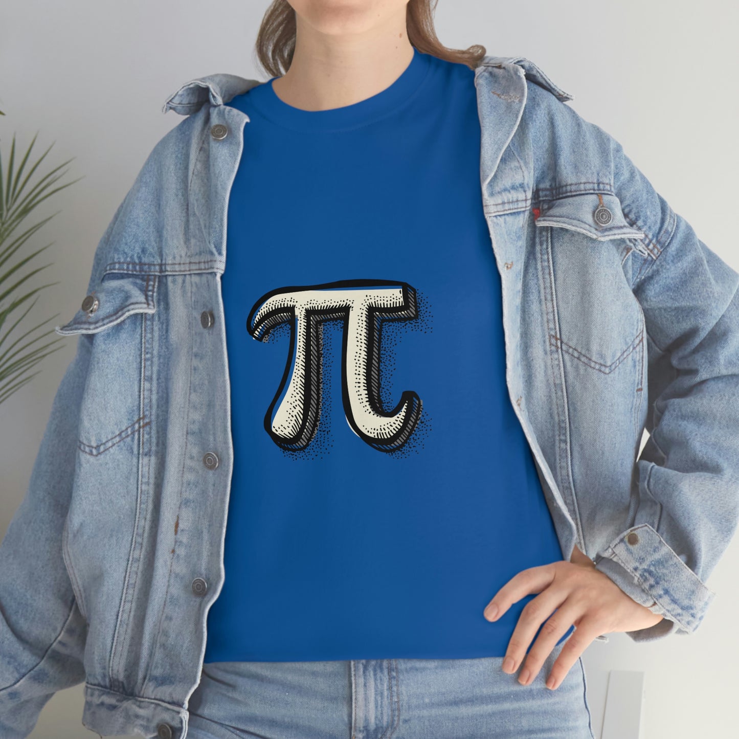Sketchy Pi Unisex Cotton T-shirt