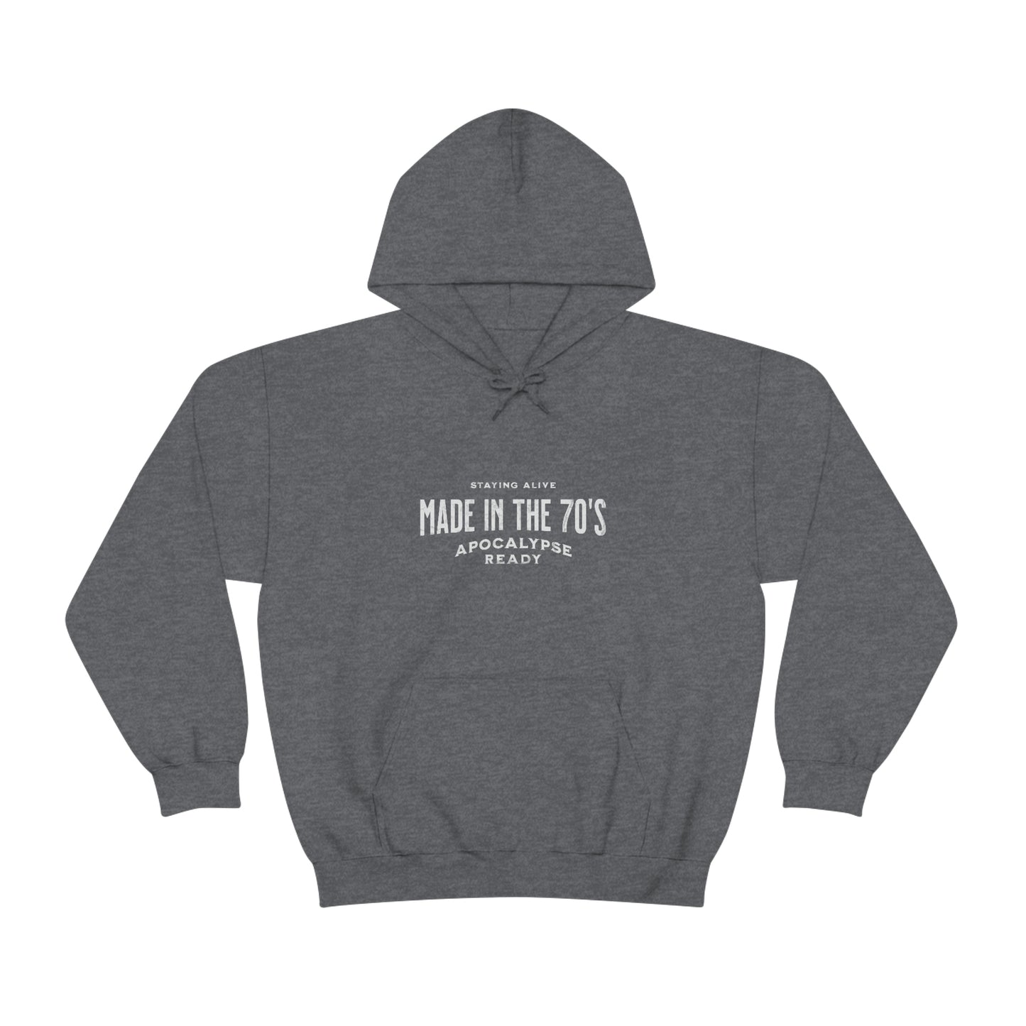 GenX Staying Alive Unisex Hooded Sweatshirt