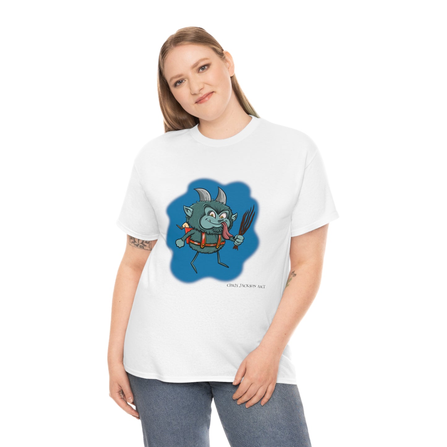 Chris Jackson KRAMPUS Unisex Cotton T-shirt