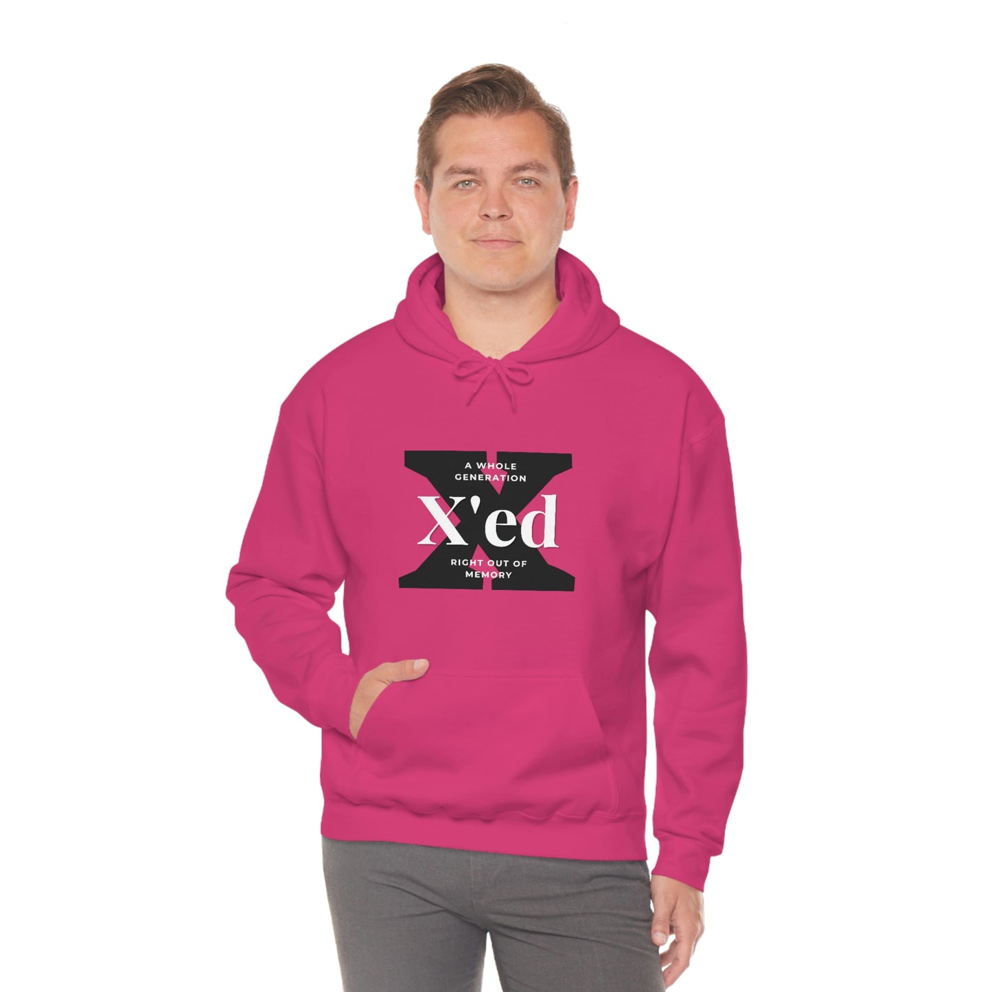 GenX X'ed Out Unisex Hooded Sweatshirt
