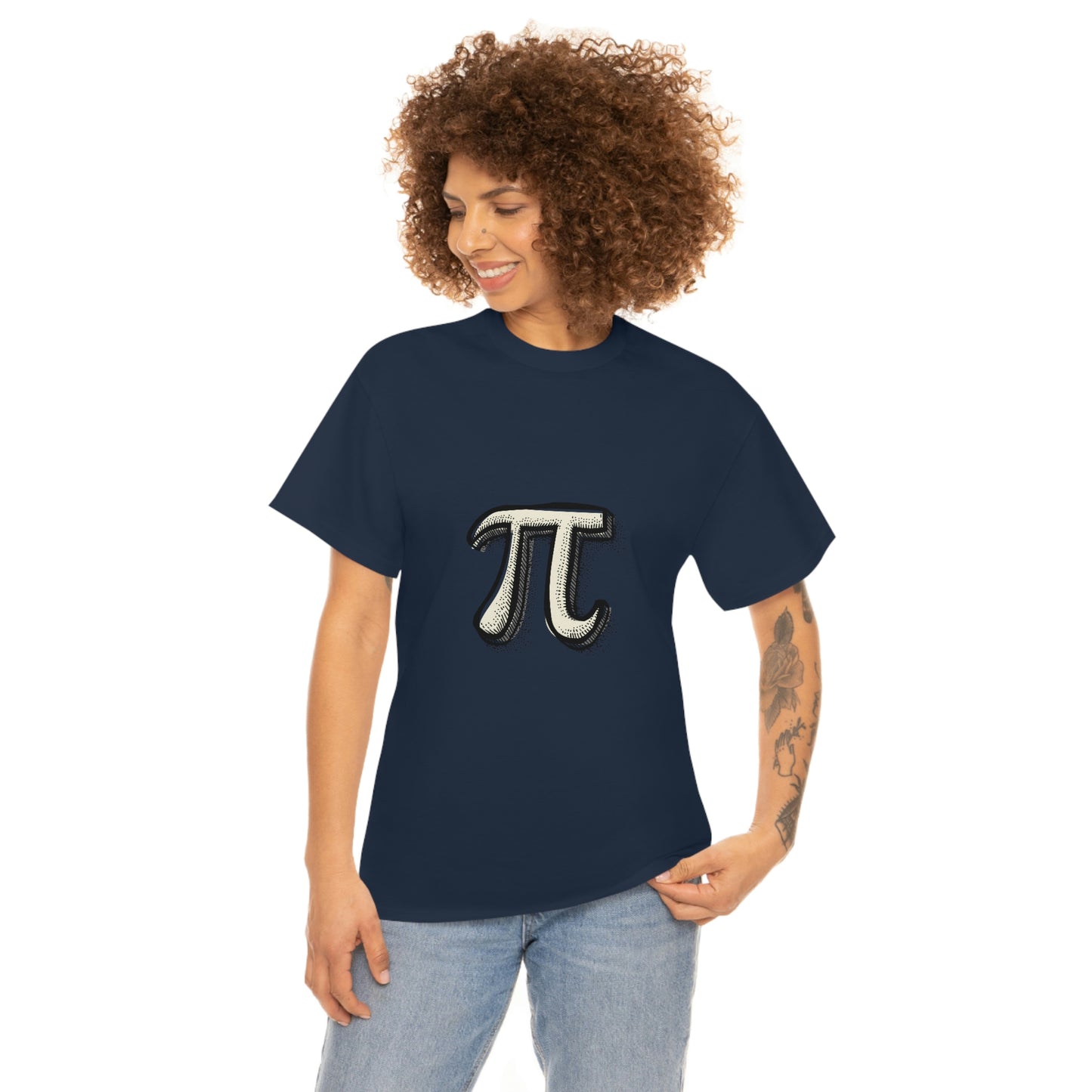 Sketchy Pi Unisex Cotton T-shirt