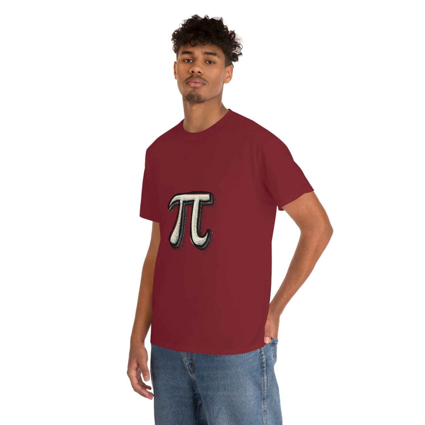 Sketchy Pi Unisex Cotton T-shirt