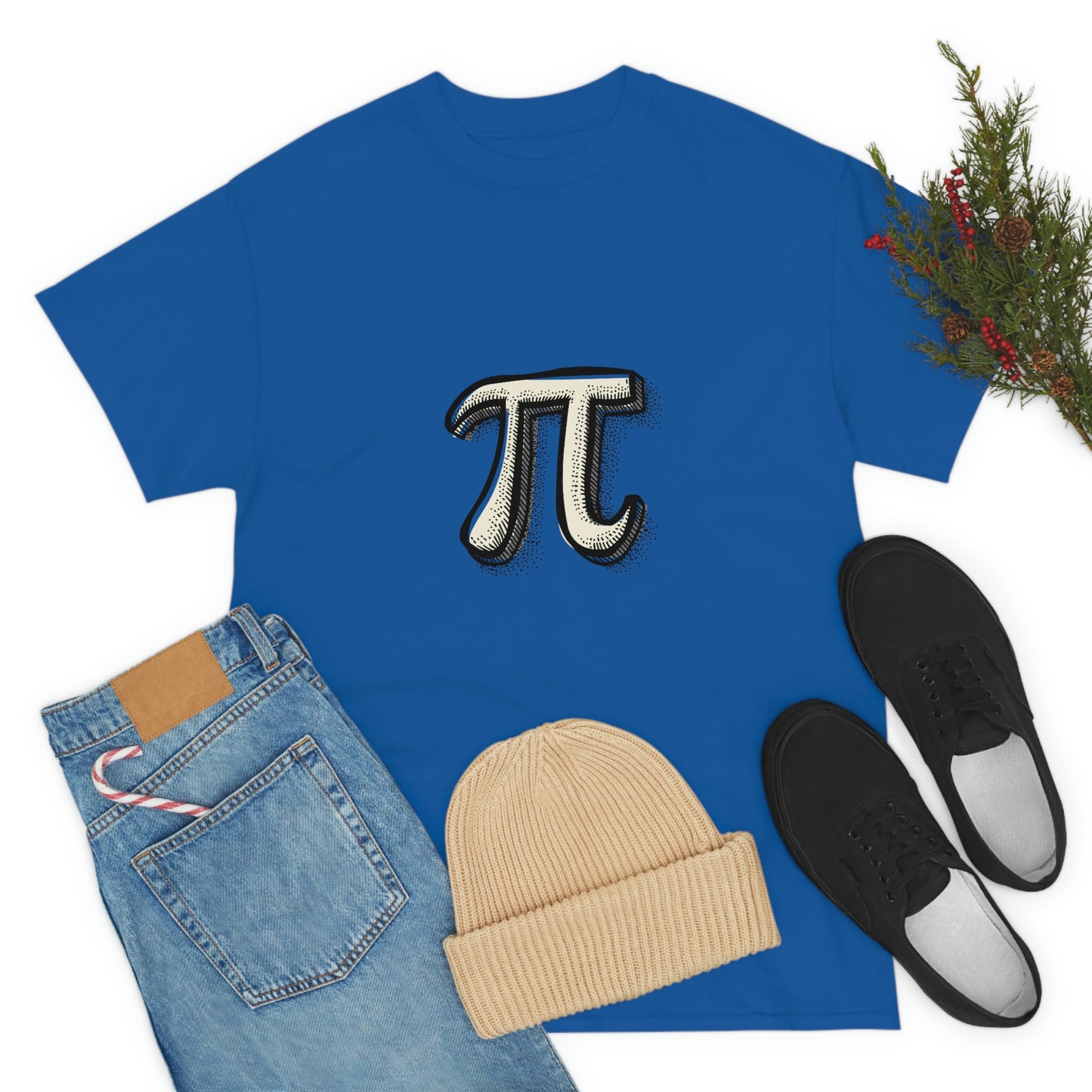 Sketchy Pi Unisex Cotton T-shirt
