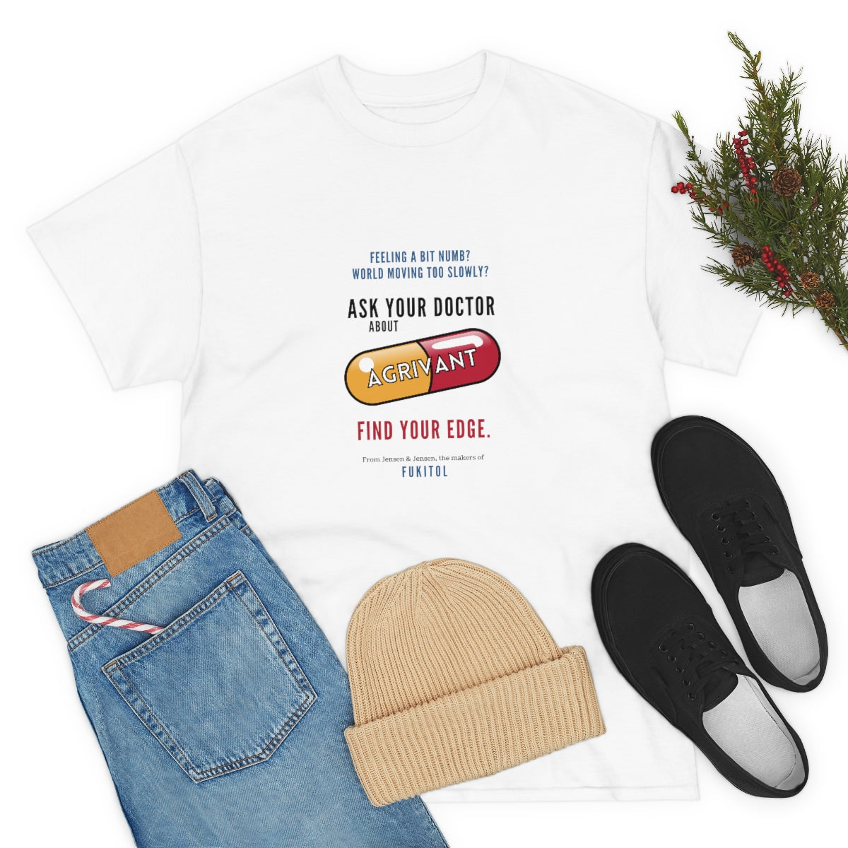 Agrivant - Revenge is Sweet Unisex Cotton T-shirt