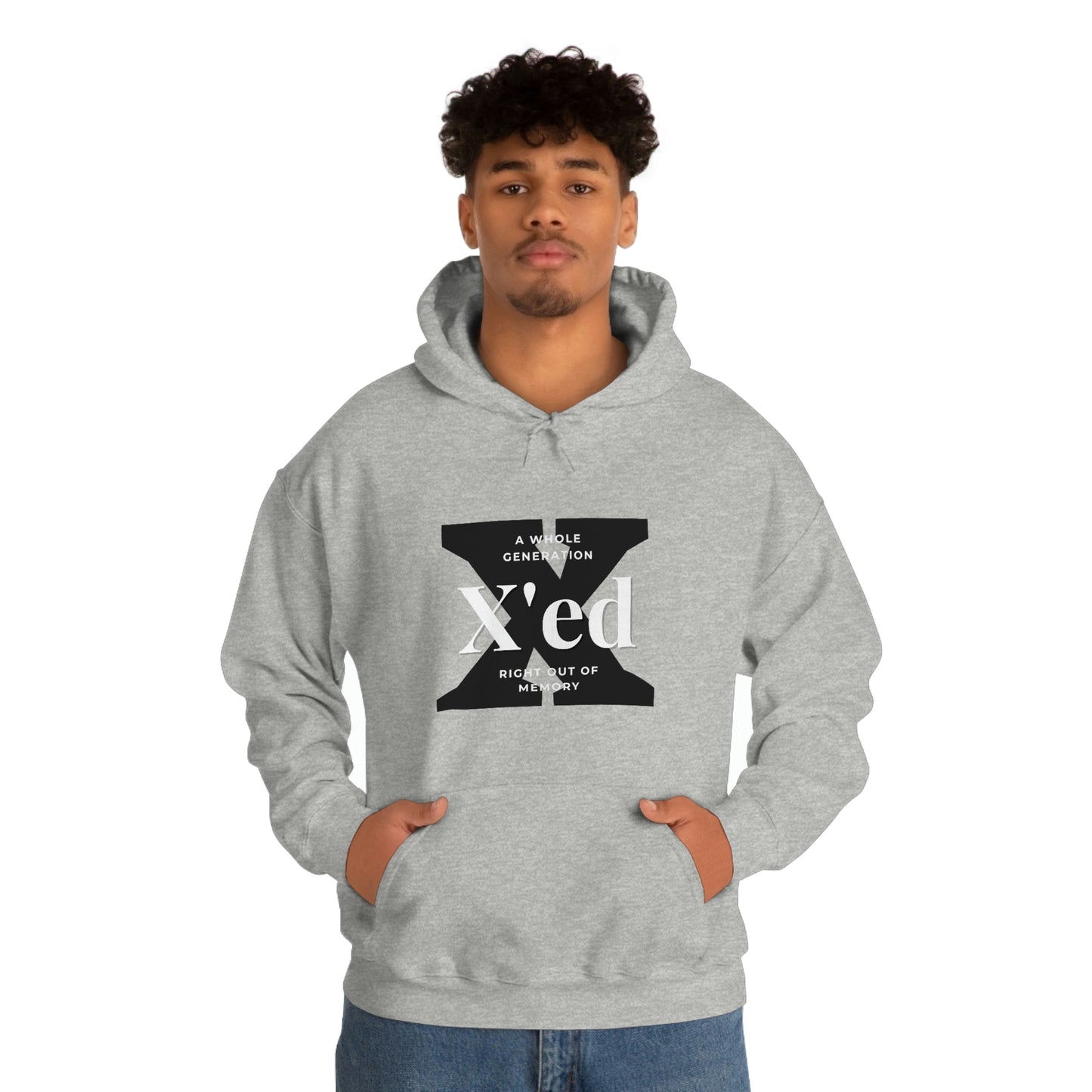 GenX X'ed Out Unisex Hooded Sweatshirt