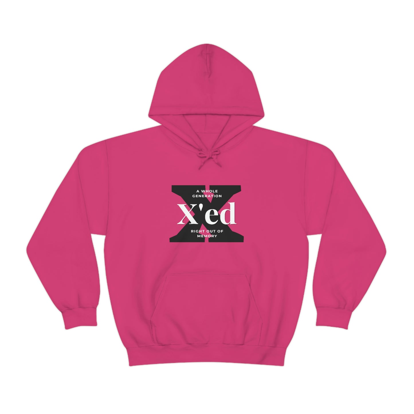GenX X'ed Out Unisex Hooded Sweatshirt