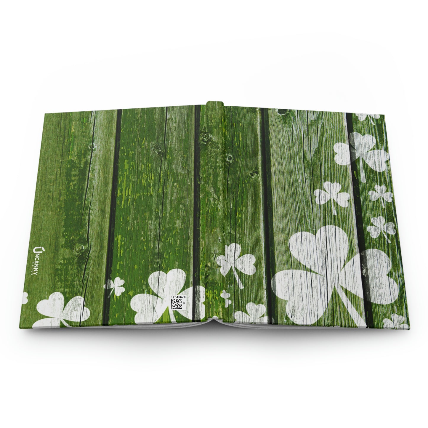 Green Glory Notebook Book Hardcover Journal Matte