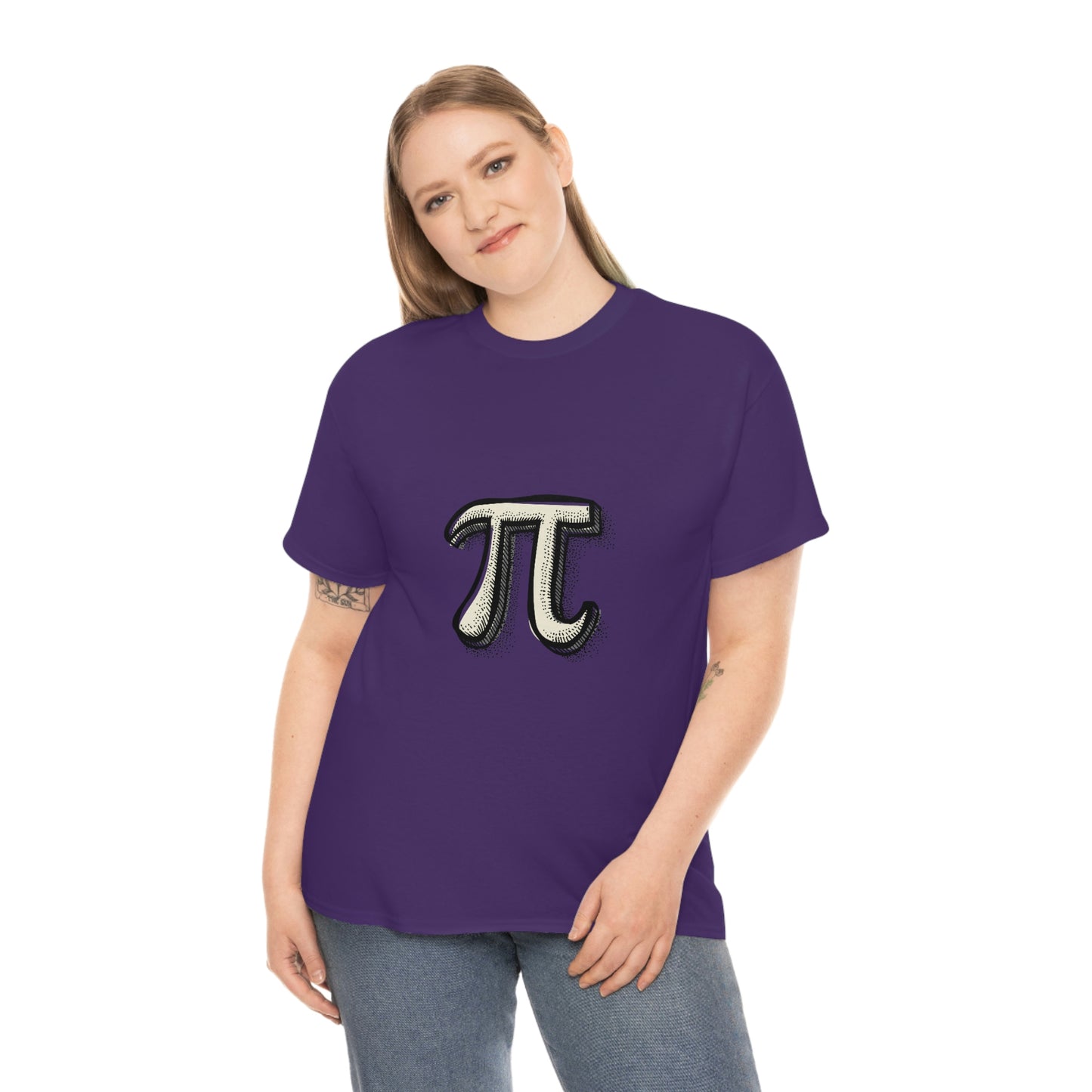 Sketchy Pi Unisex Cotton T-shirt
