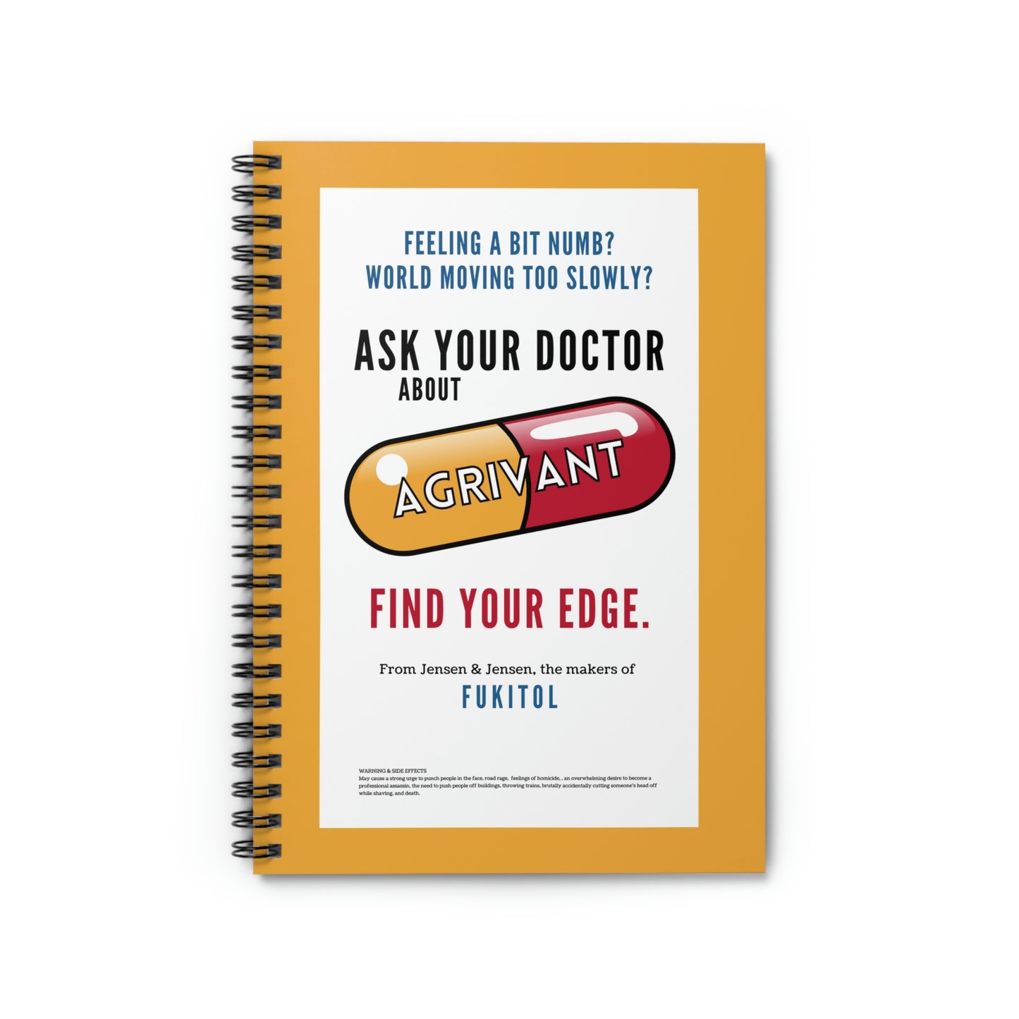 Agrivant Spiral Notebook - Ruled Line