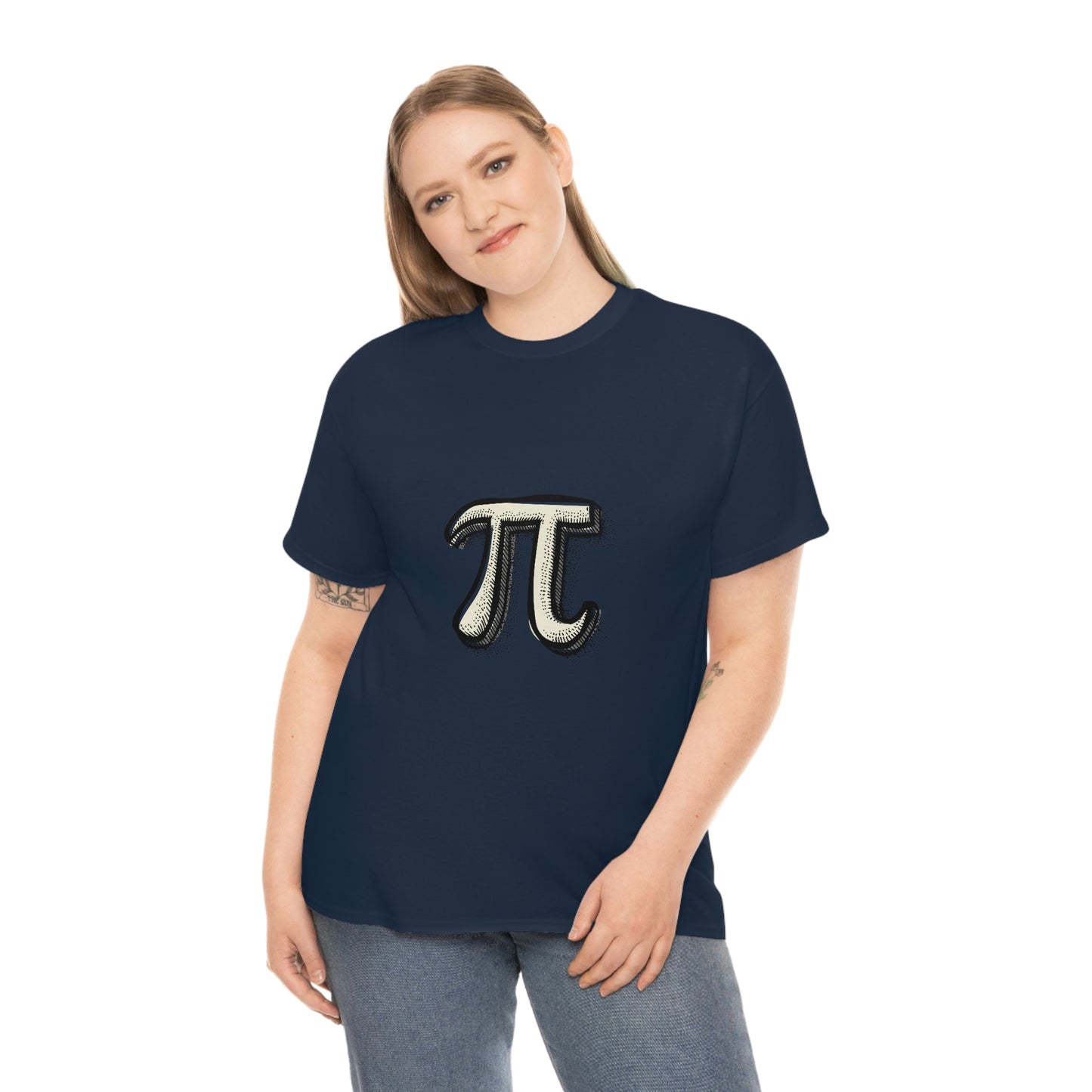 Sketchy Pi Unisex Cotton T-shirt