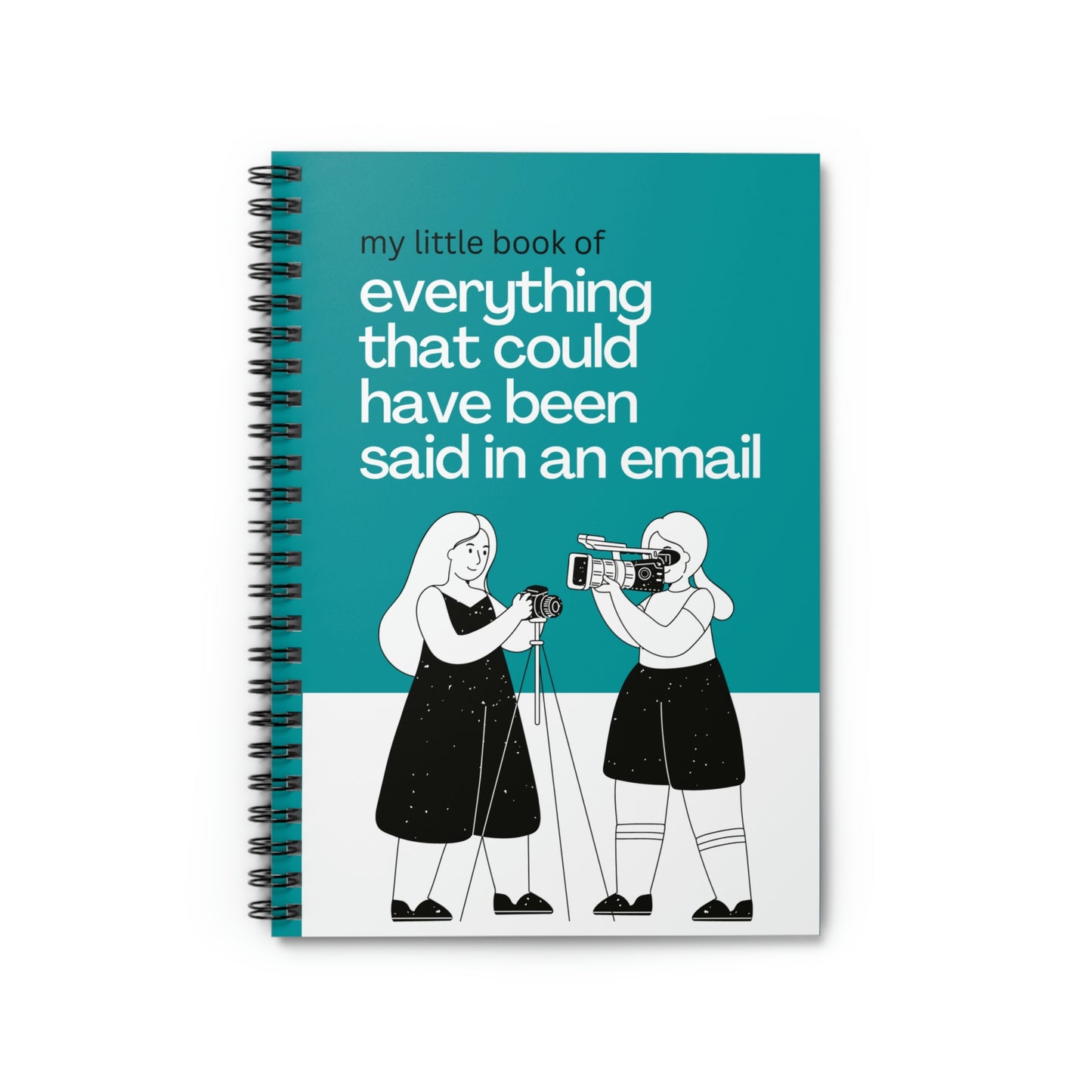 Could Have Been Email Spiral Notebook - Ruled Line