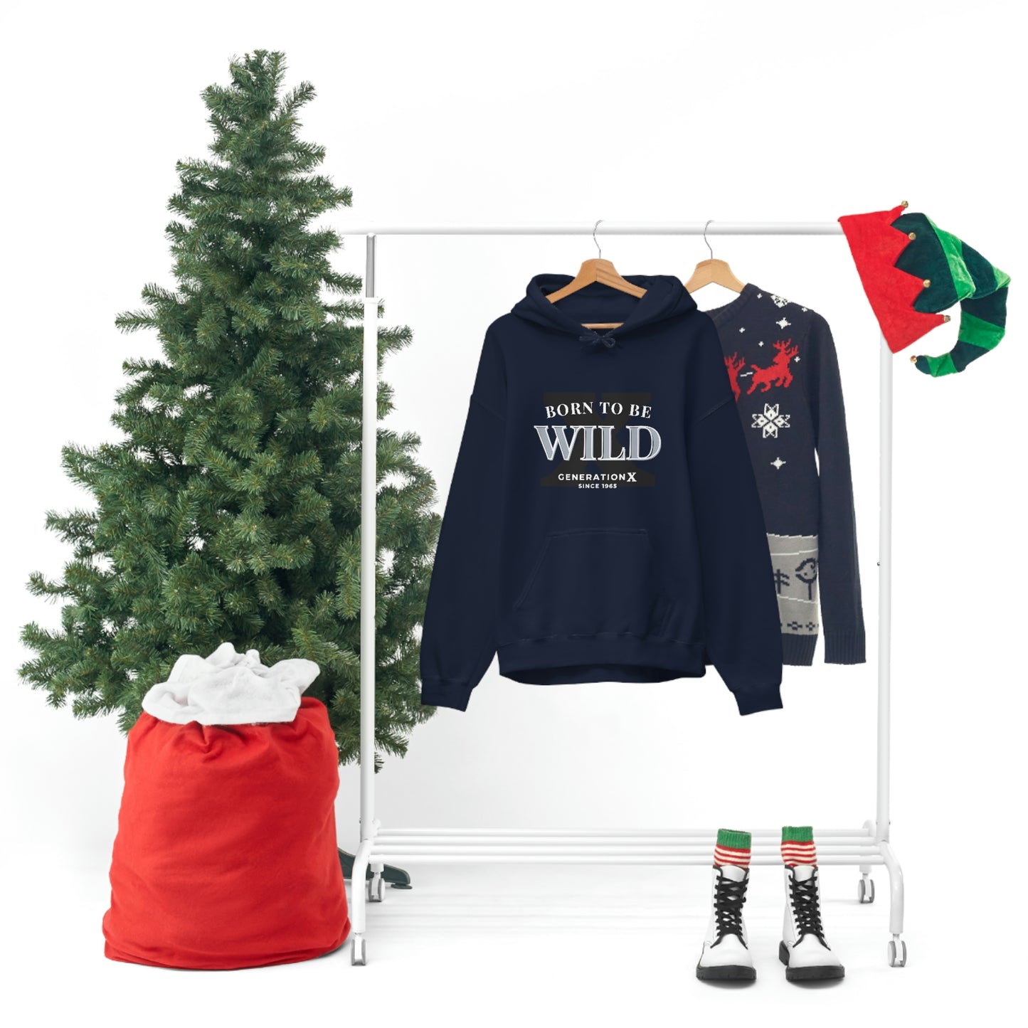GenX Born to be Wild Unisex Hooded Sweatshirt