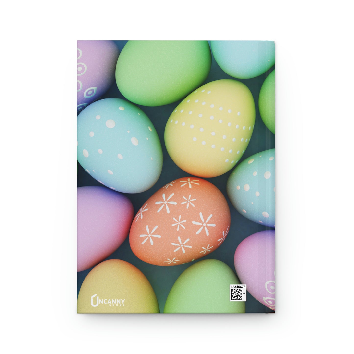 Colorful Eggs Notebook Book Hardcover Journal Matte